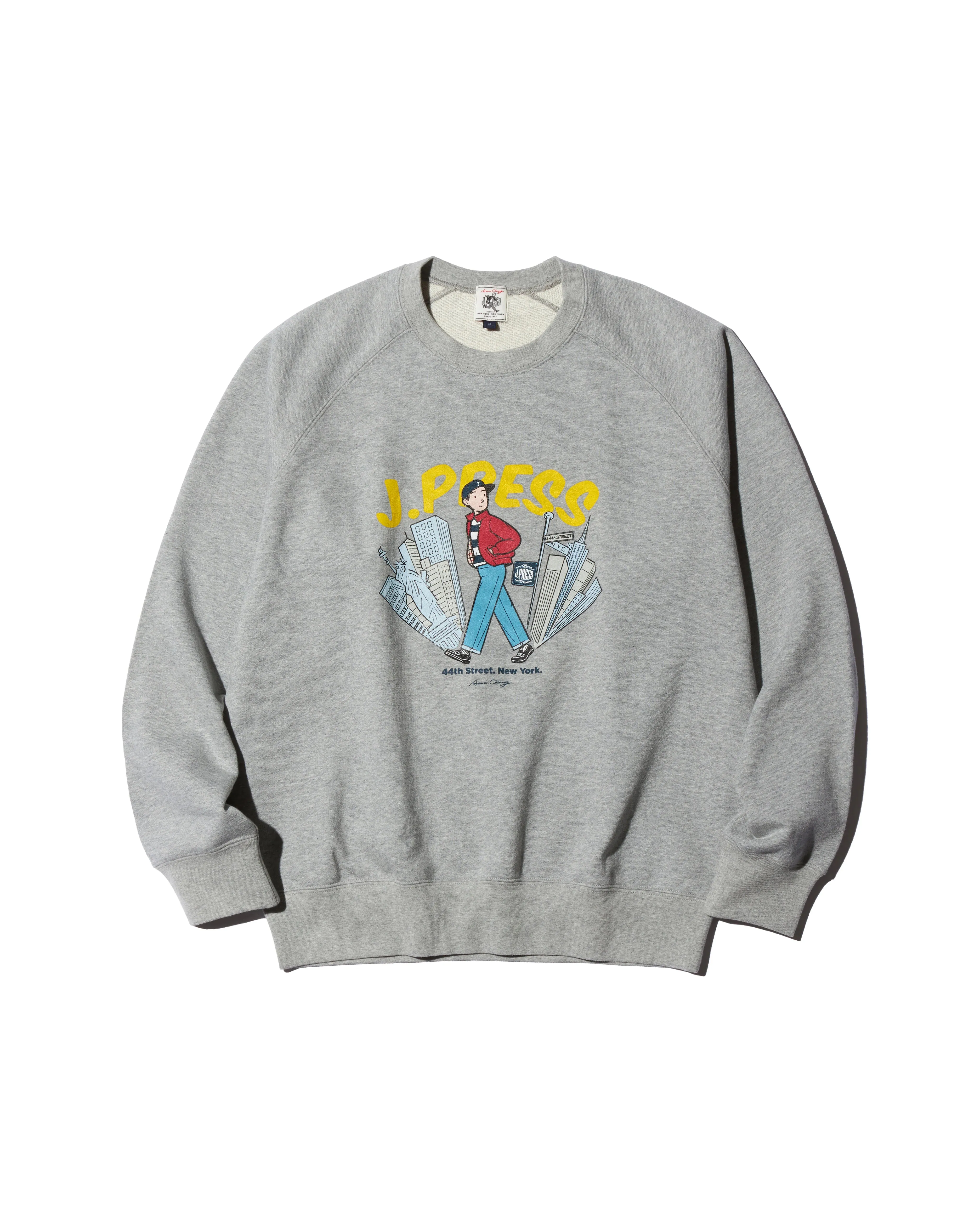 AARON CHANG CITY "IVY BOY" SWEATSHIRT - GREY