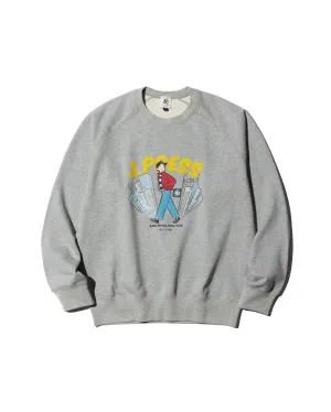 AARON CHANG CITY "IVY BOY" SWEATSHIRT - GREY