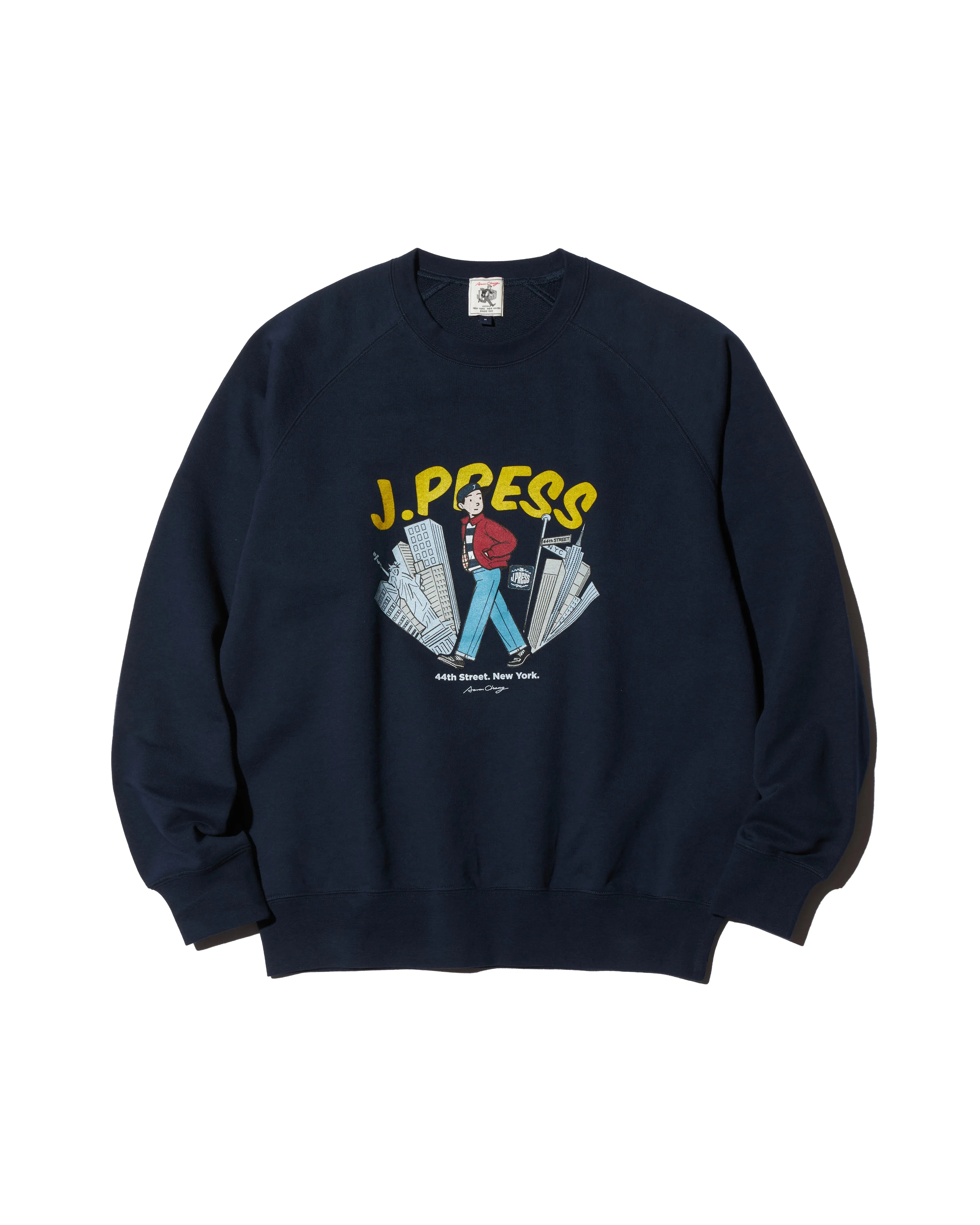 AARON CHANG CITY "IVY BOY" SWEATSHIRT - NAVY