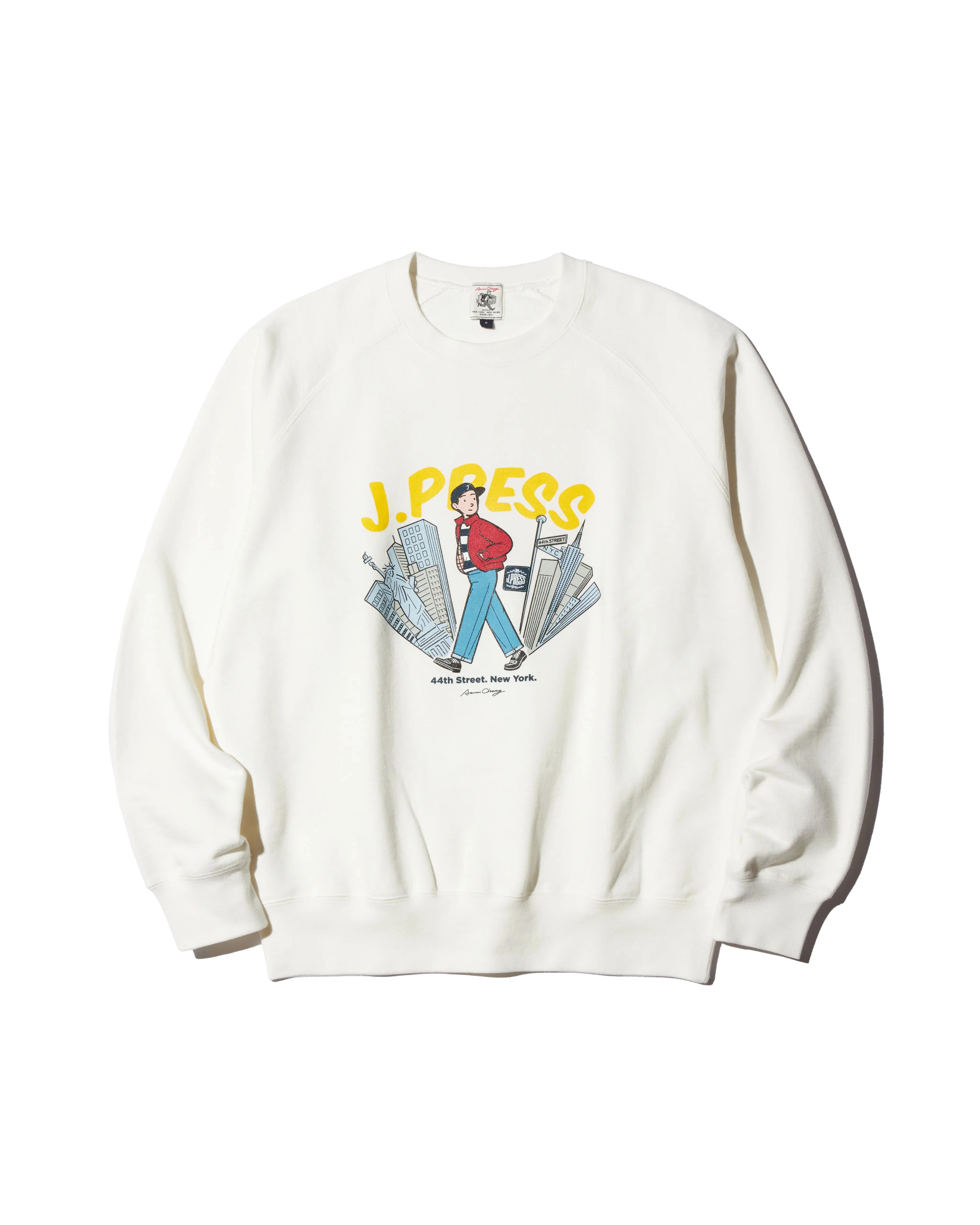 AARON CHANG CITY "IVY BOY" SWEATSHIRT - WHITE