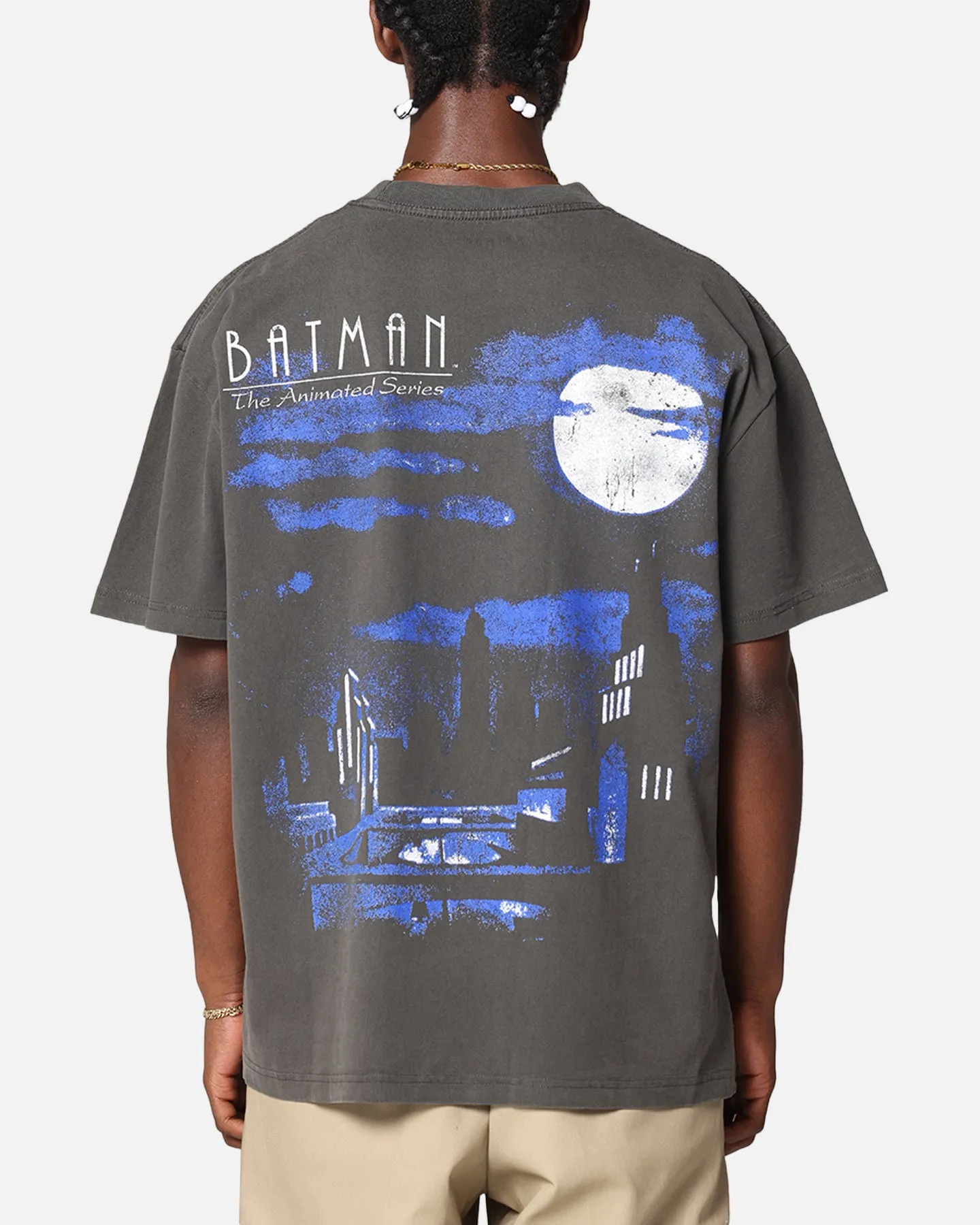 American Thrift X DC Batman The Animated Series Heavy T-Shirt Black Wash