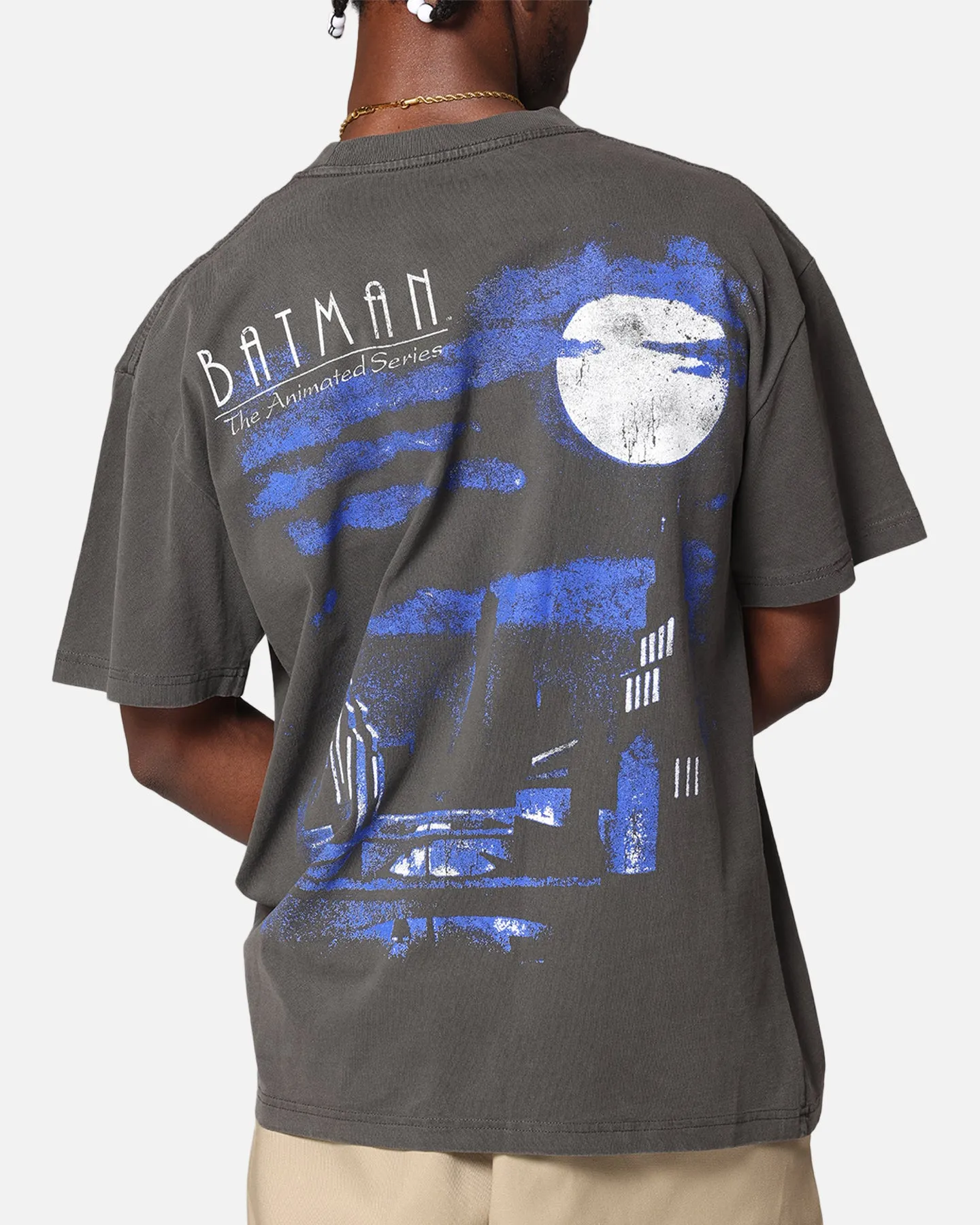 American Thrift X DC Batman The Animated Series Heavy T-Shirt Black Wash