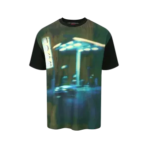 Andersson Bell Gas Station Logo T-Shirts Black ATB1289M