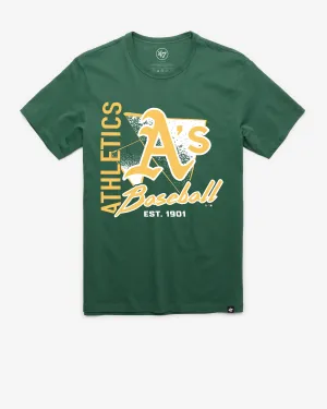 ATHLETICS BASEBALL SIDE ARM '47 FRANKLIN TEE