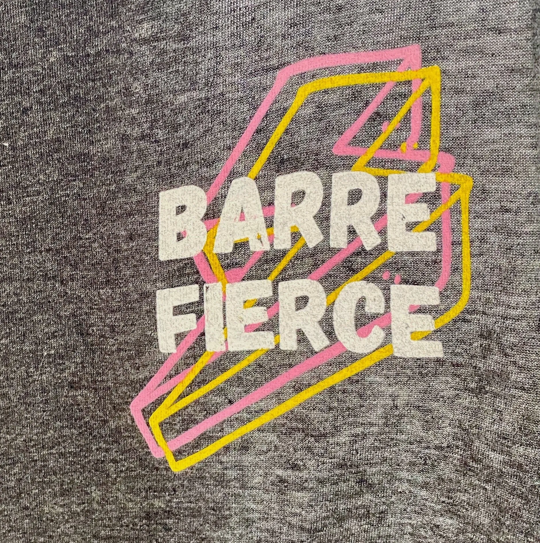 Barre Fierce - Crop Racerback Tank