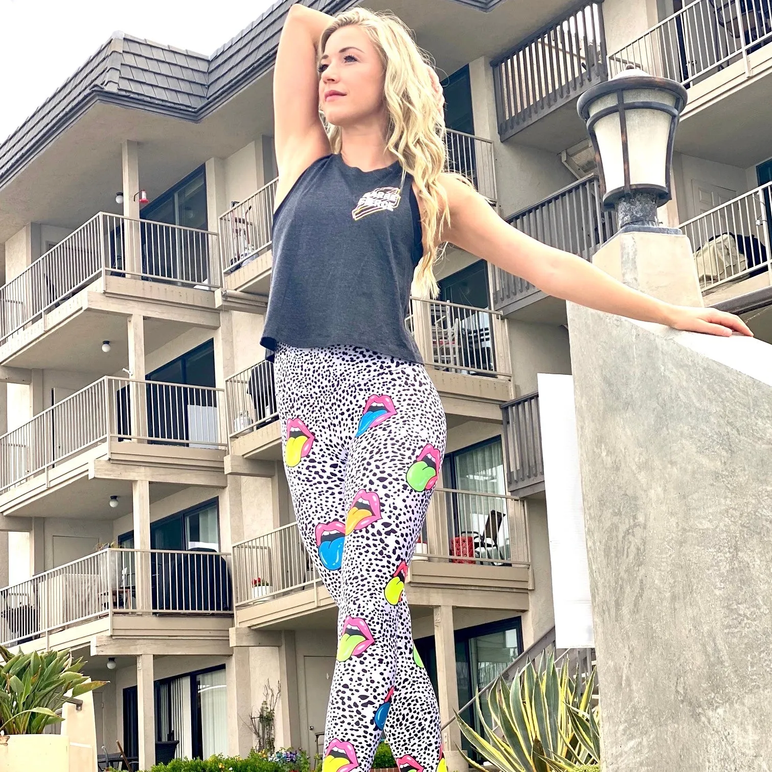 Barre Fierce - Crop Racerback Tank