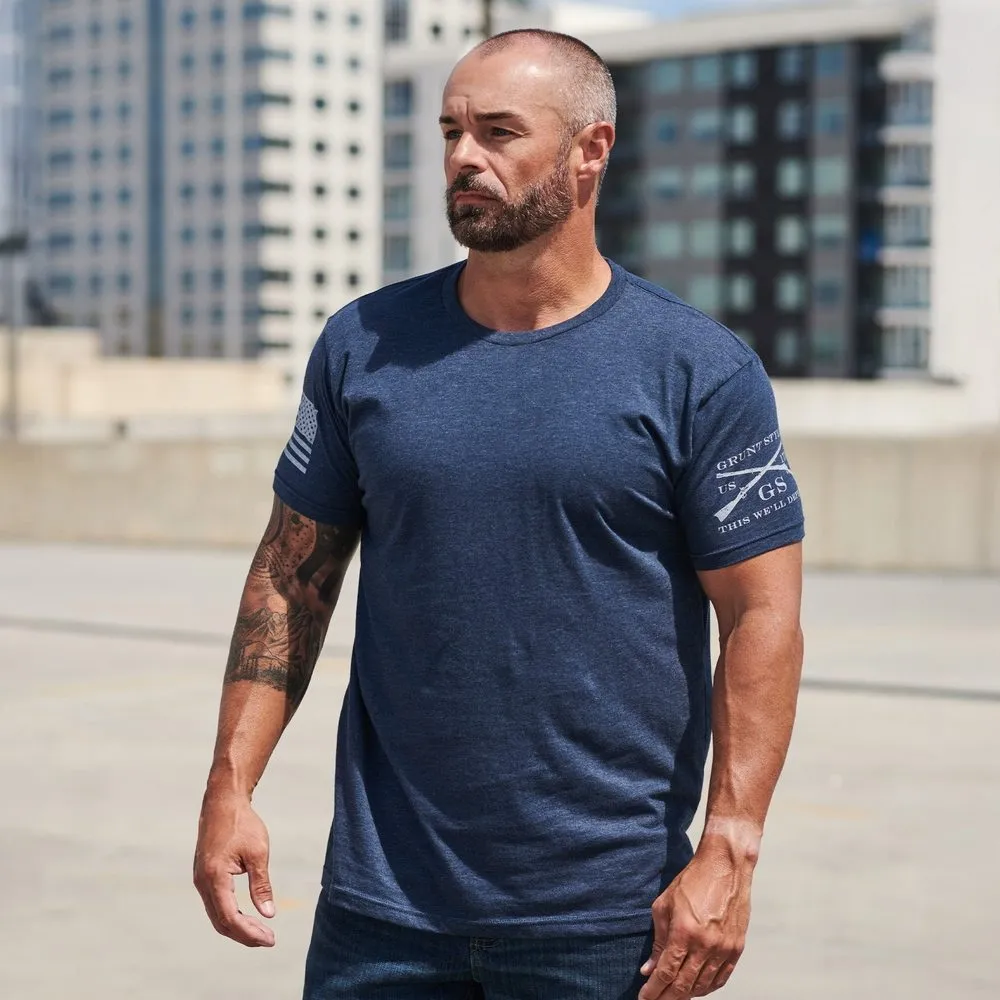 Basic Crew T-Shirt - Midnight Navy