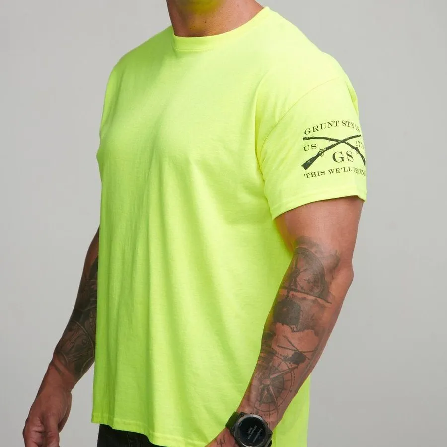 Basic T-Shirt - Safety Green