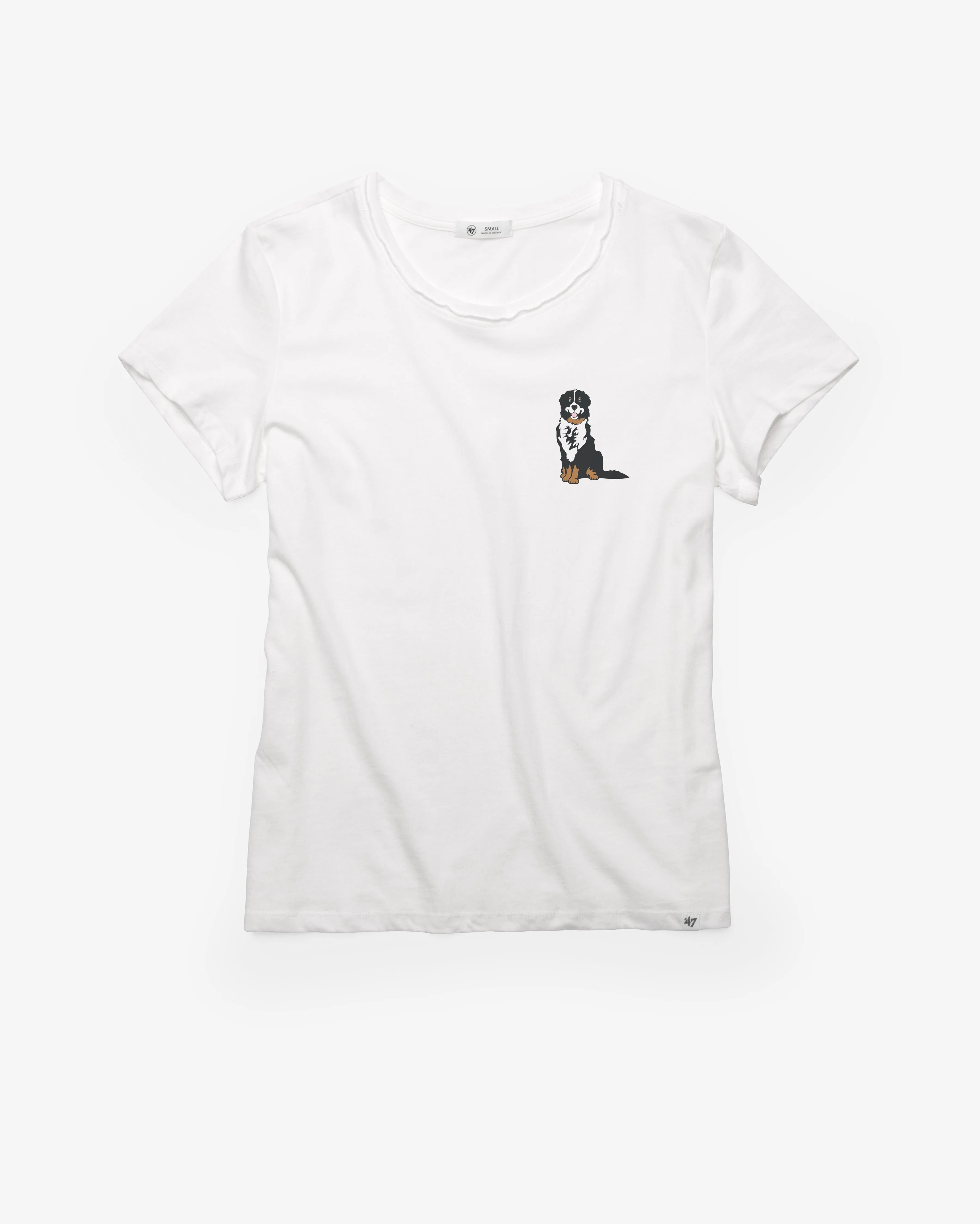 BERNESE MOUNTAIN DOG IMPRINT LC '47 FRANKIE TEE WOMENS