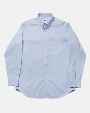 BLUE PINPOINT OXFORD BUTTON DOWN SHIRT - TRIM FIT