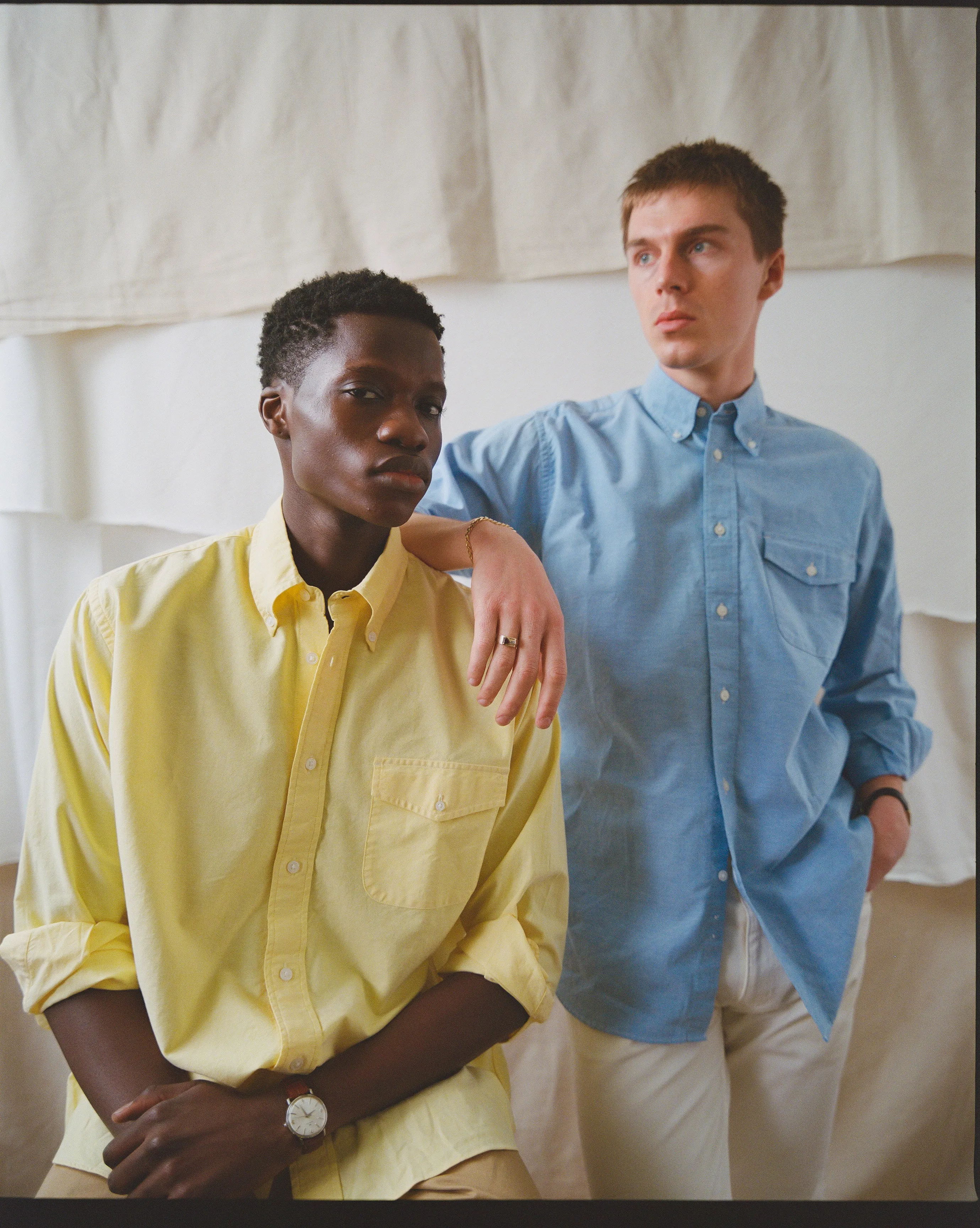 BLUE ZEPHYR OXFORD SHIRT