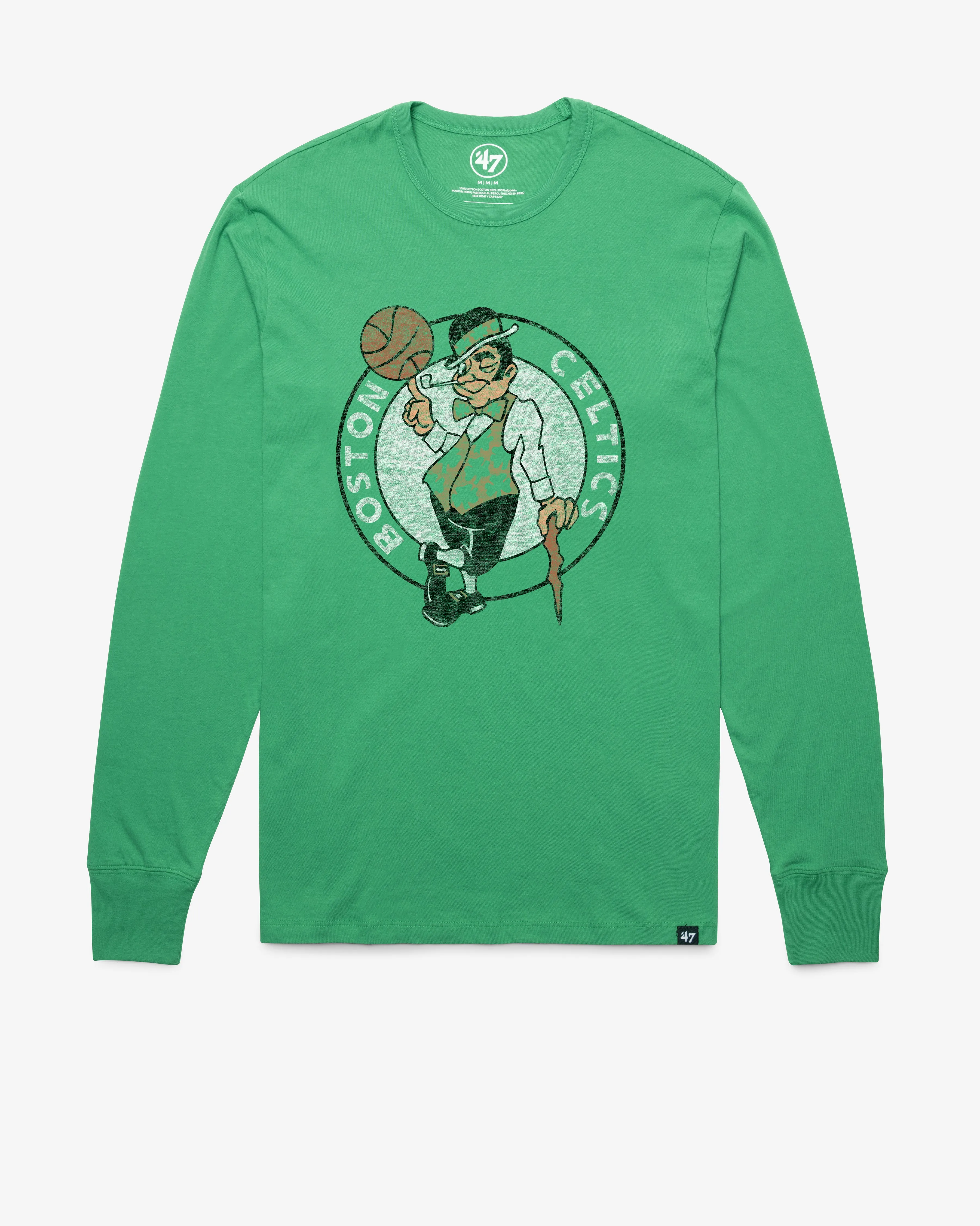 BOSTON CELTICS PREMIER '47 FRANKLIN LONG SLEEVE TEE
