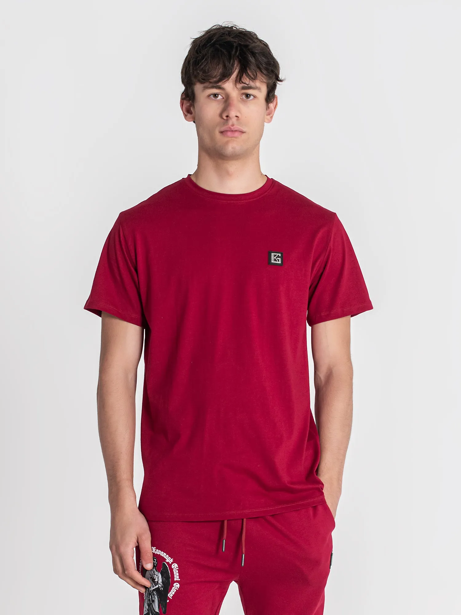 Burgundy Saint Tee