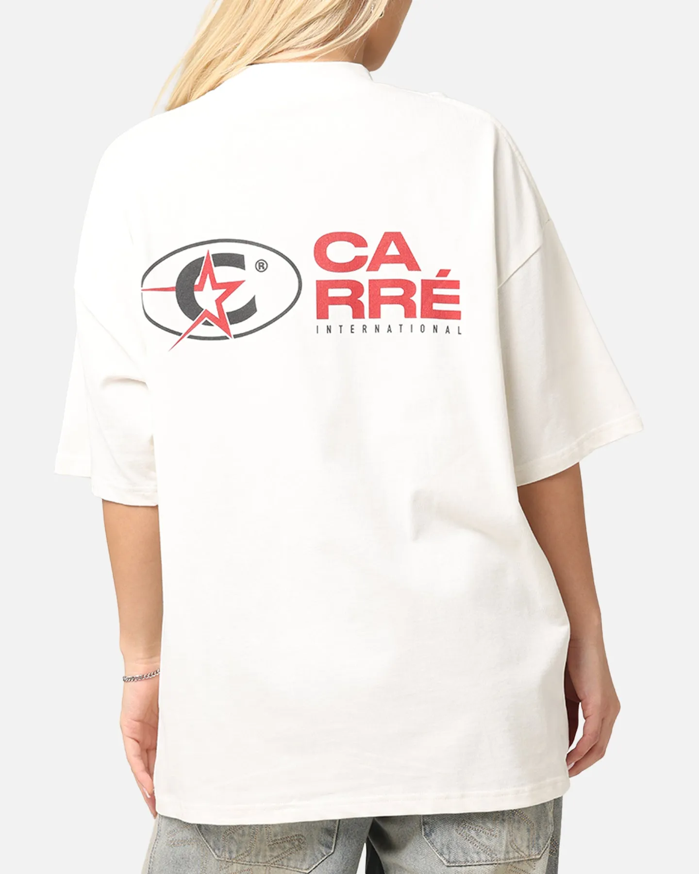 Carre C-Star Stack T-Shirt Off White