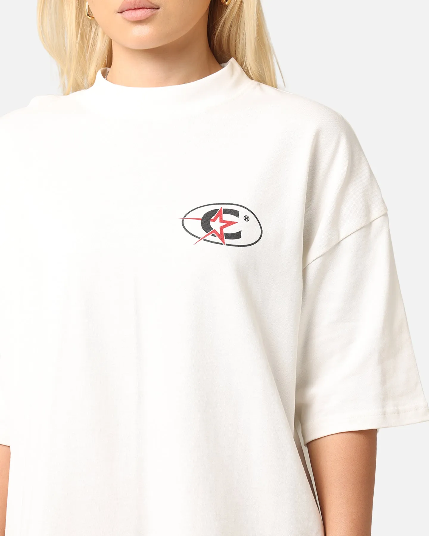 Carre C-Star Stack T-Shirt Off White