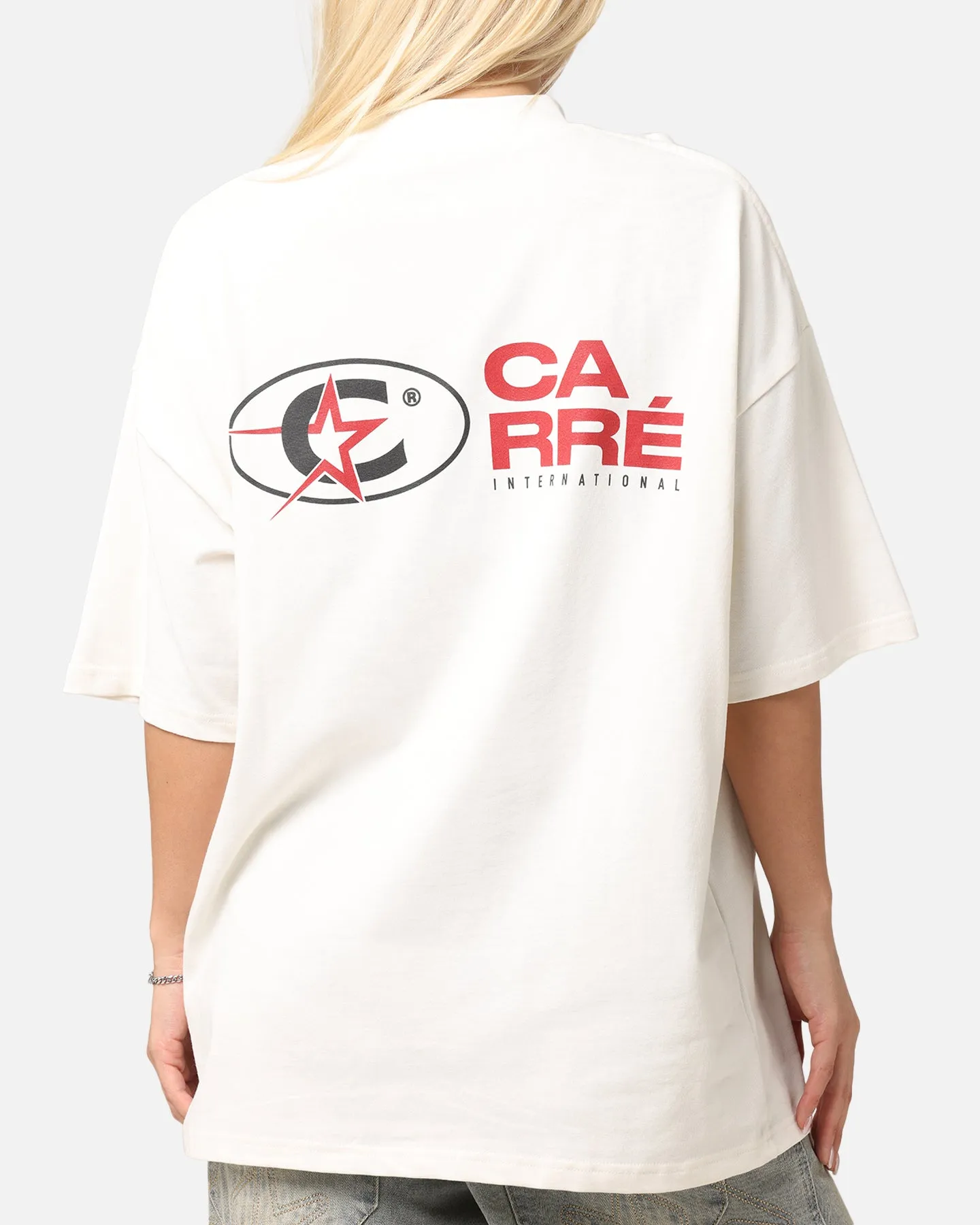 Carre C-Star Stack T-Shirt Off White