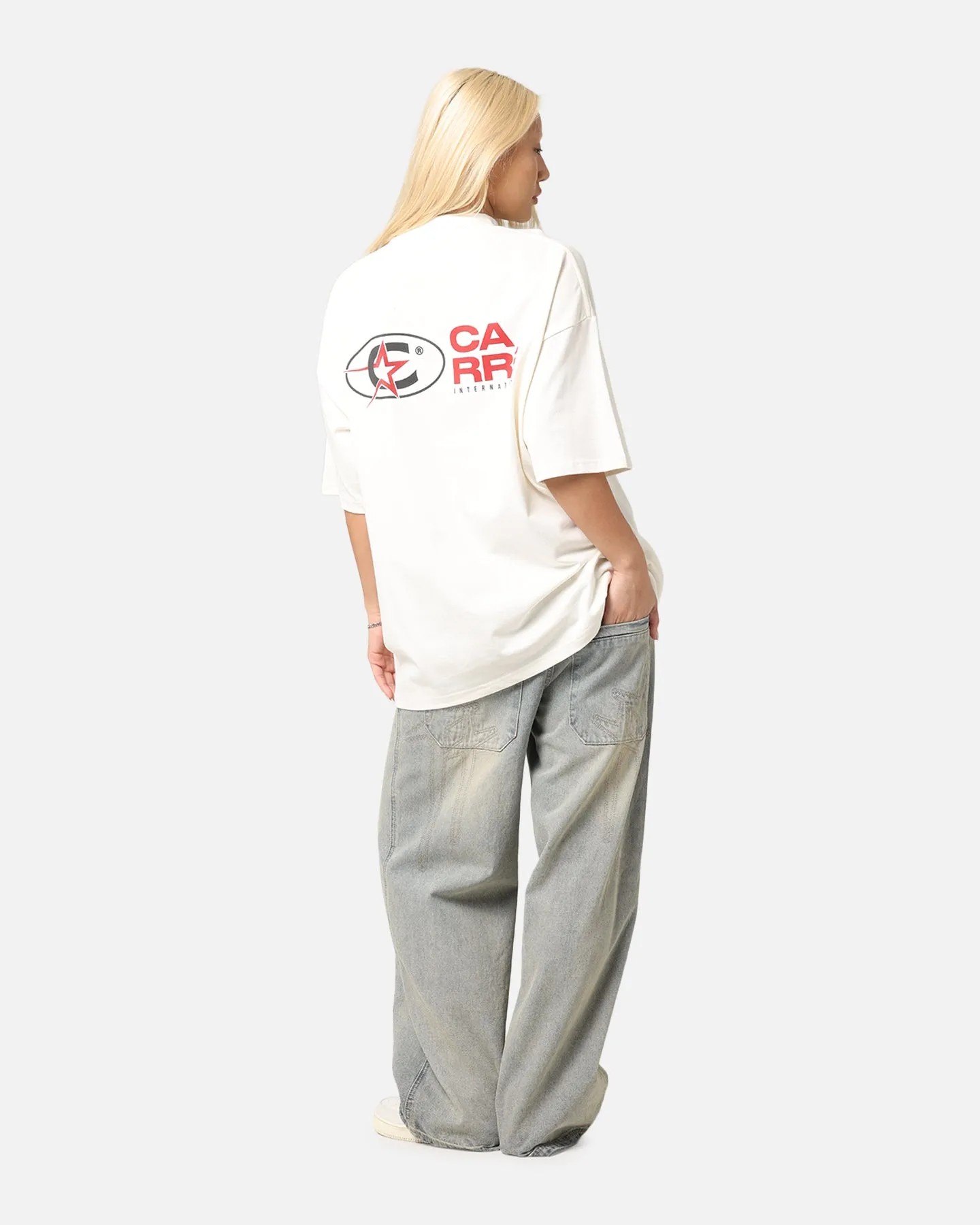 Carre C-Star Stack T-Shirt Off White