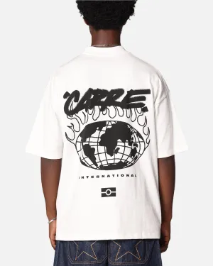 Carre Passport Mock Neck T-Shirt Off White