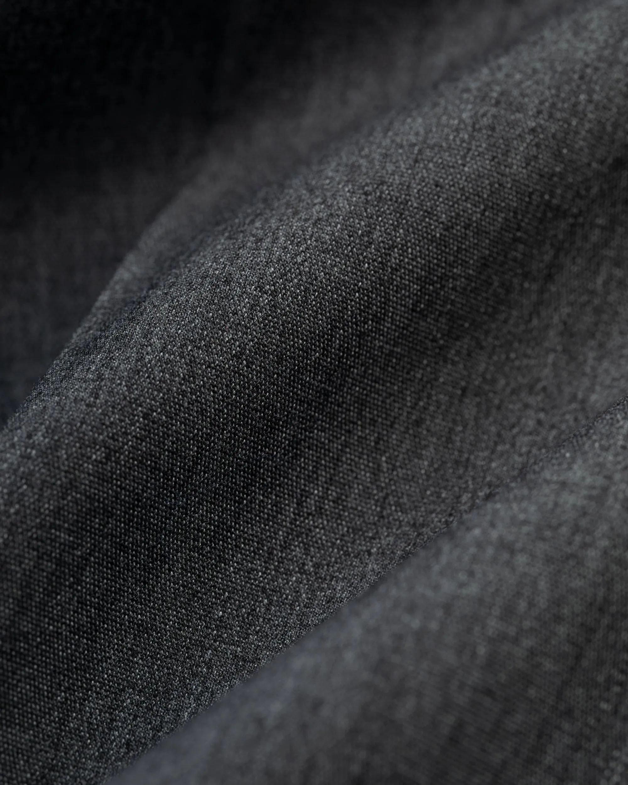 CHARCOAL POPLIN TROUSERS