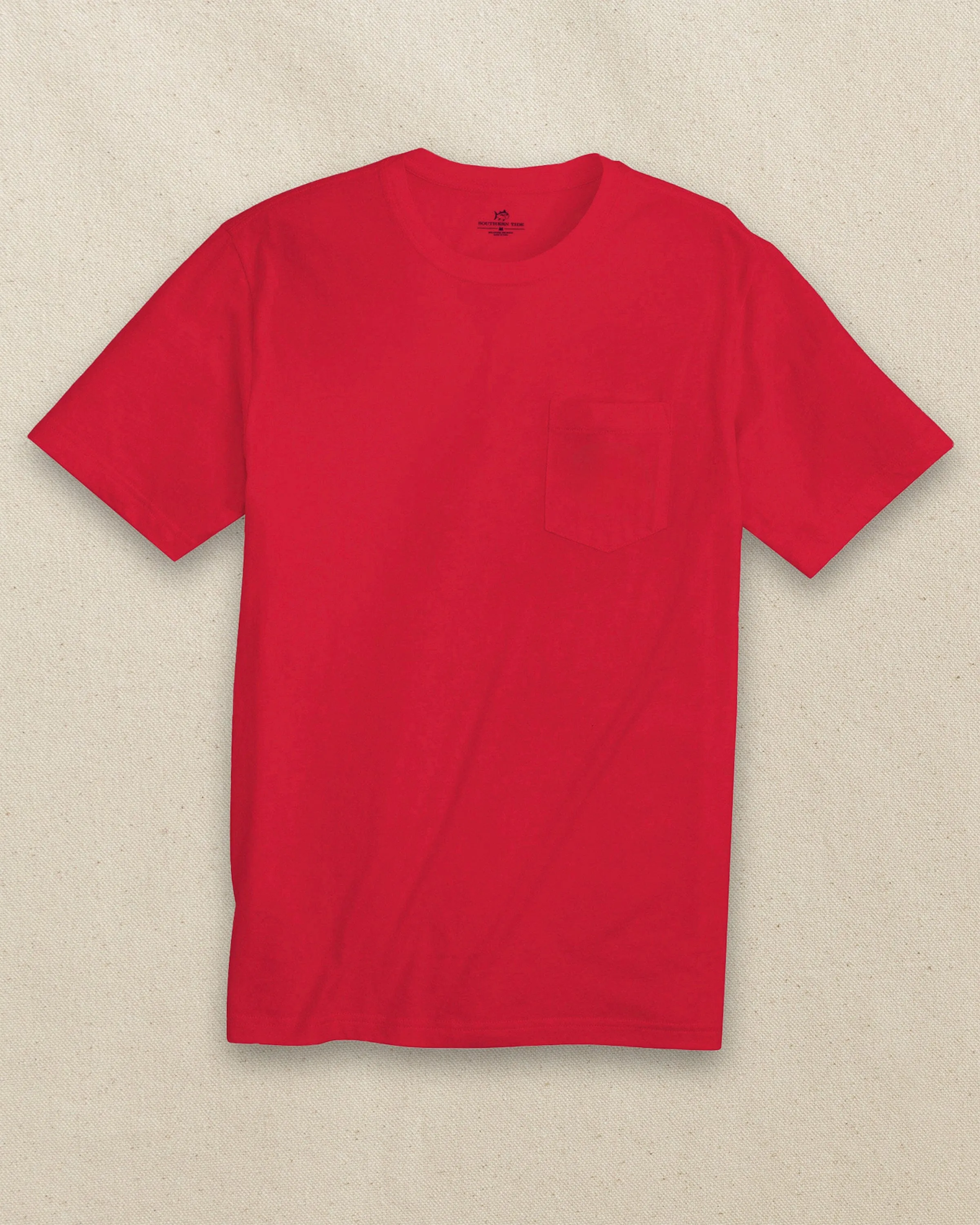 Classic Short Sleeve Pocket T-Shirt - Varsity Red