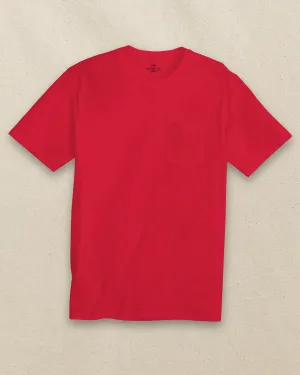Classic Short Sleeve Pocket T-Shirt - Varsity Red