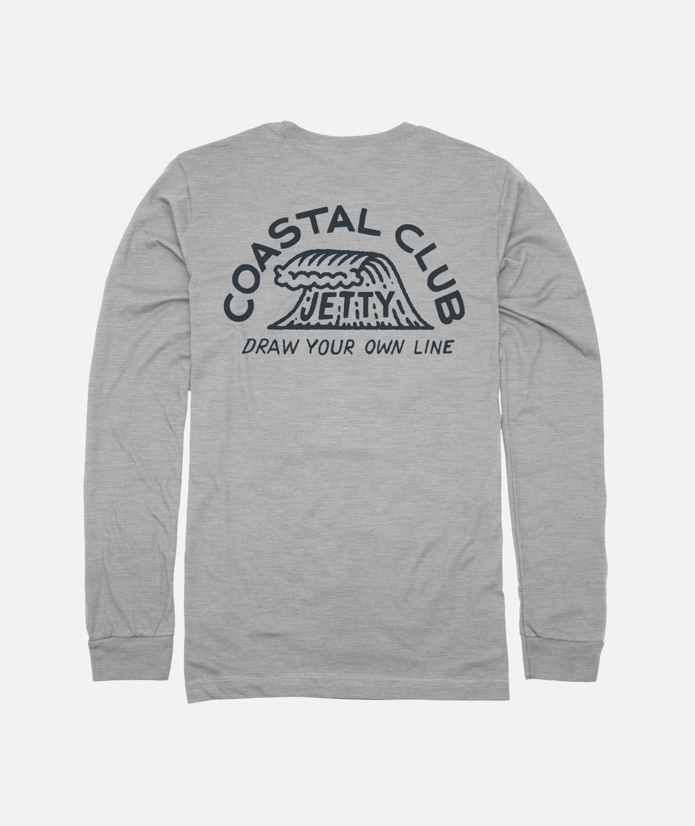 Coastal Club Long Sleeve - Athletic Heather