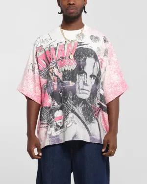 Culture Kings X WWE Bret 'The Hit Man' Hart AOP T-Shirt White