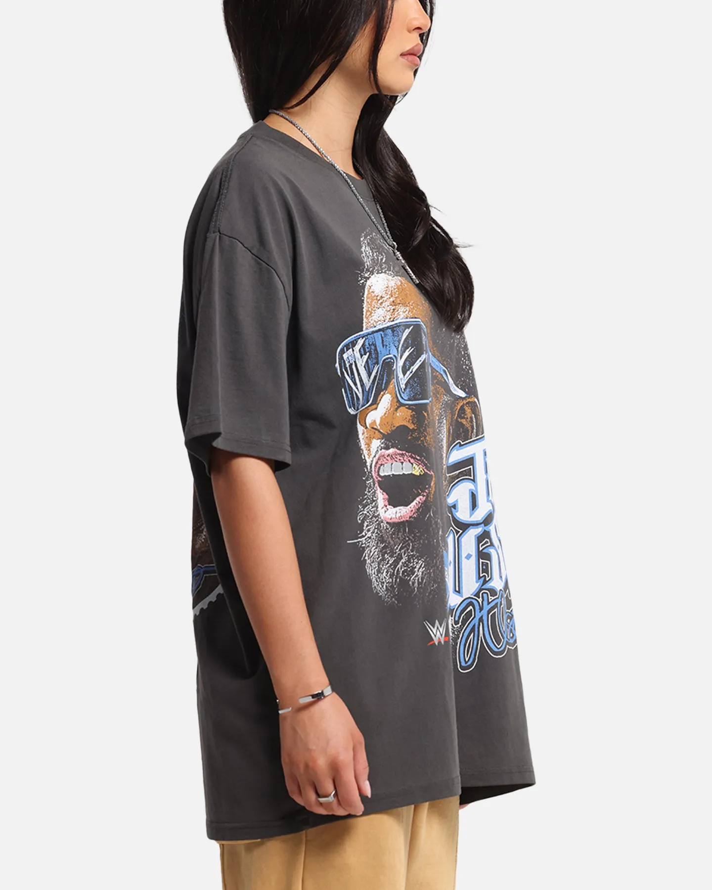 Culture Kings X WWE Jey Uso Wrestlemania XLI Heavy T-Shirt Black Wash