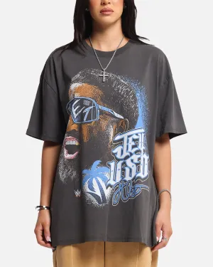 Culture Kings X WWE Jey Uso Wrestlemania XLI Heavy T-Shirt Black Wash