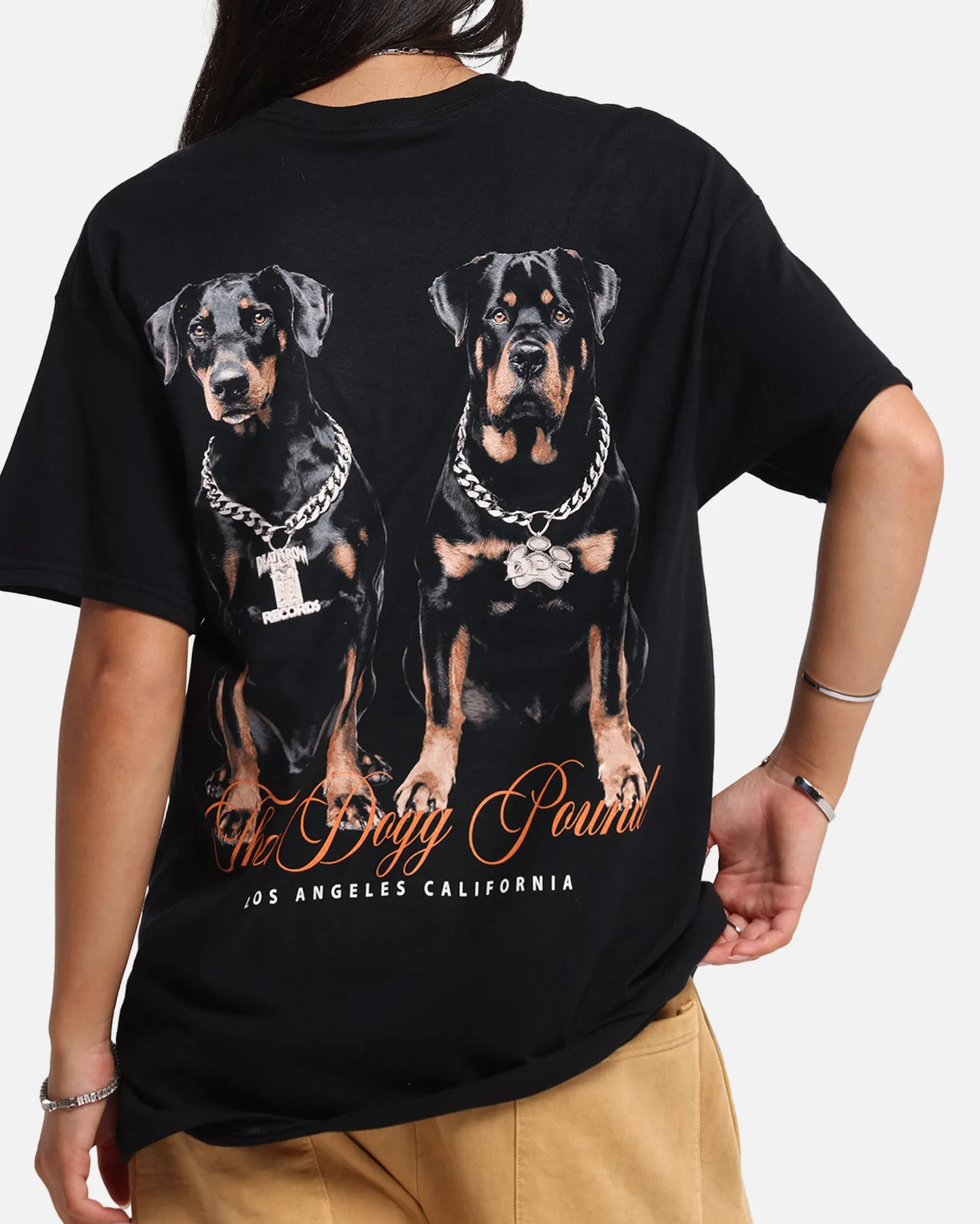 Deathrow Records Tha Dogpound T-Shirt Black