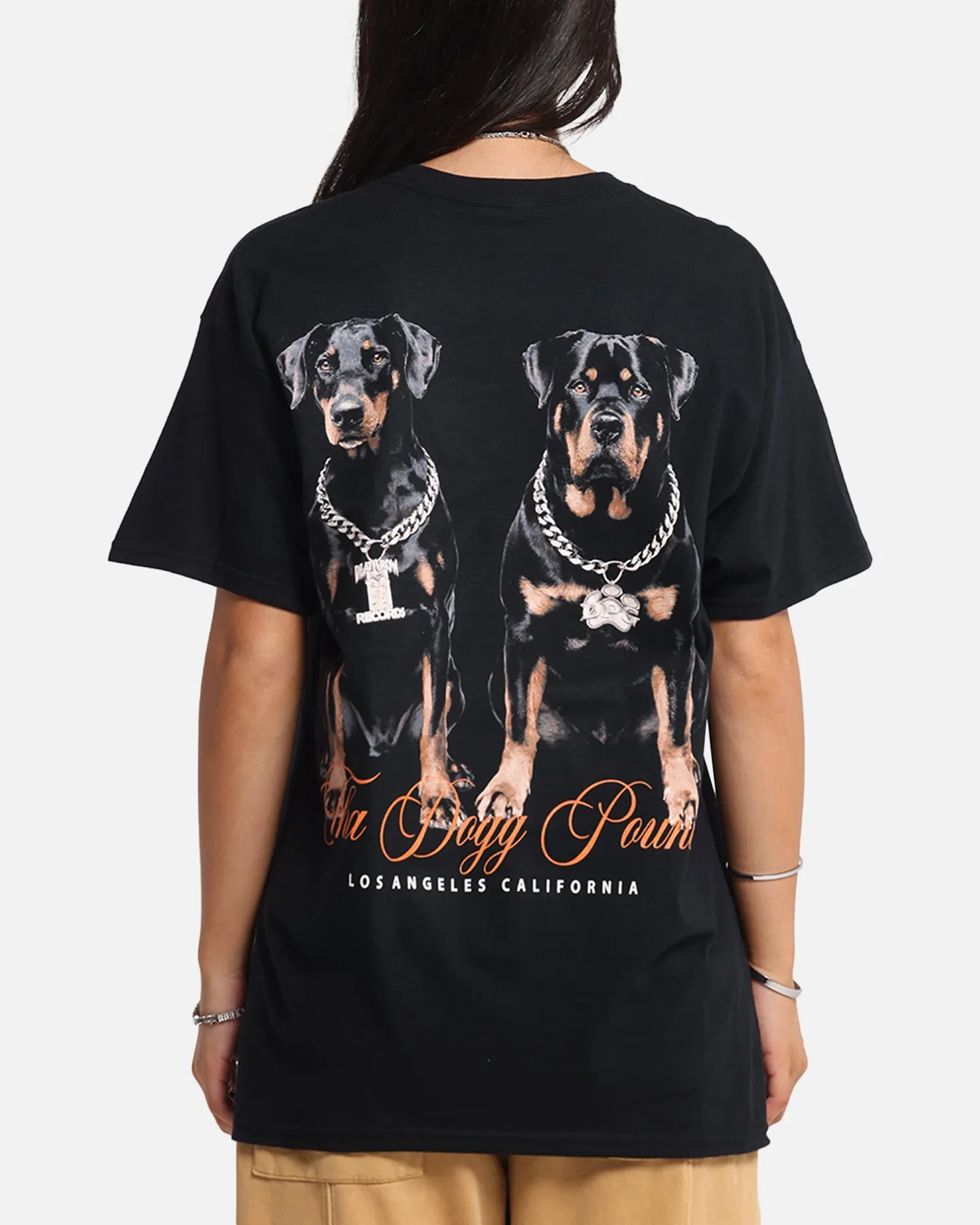 Deathrow Records Tha Dogpound T-Shirt Black