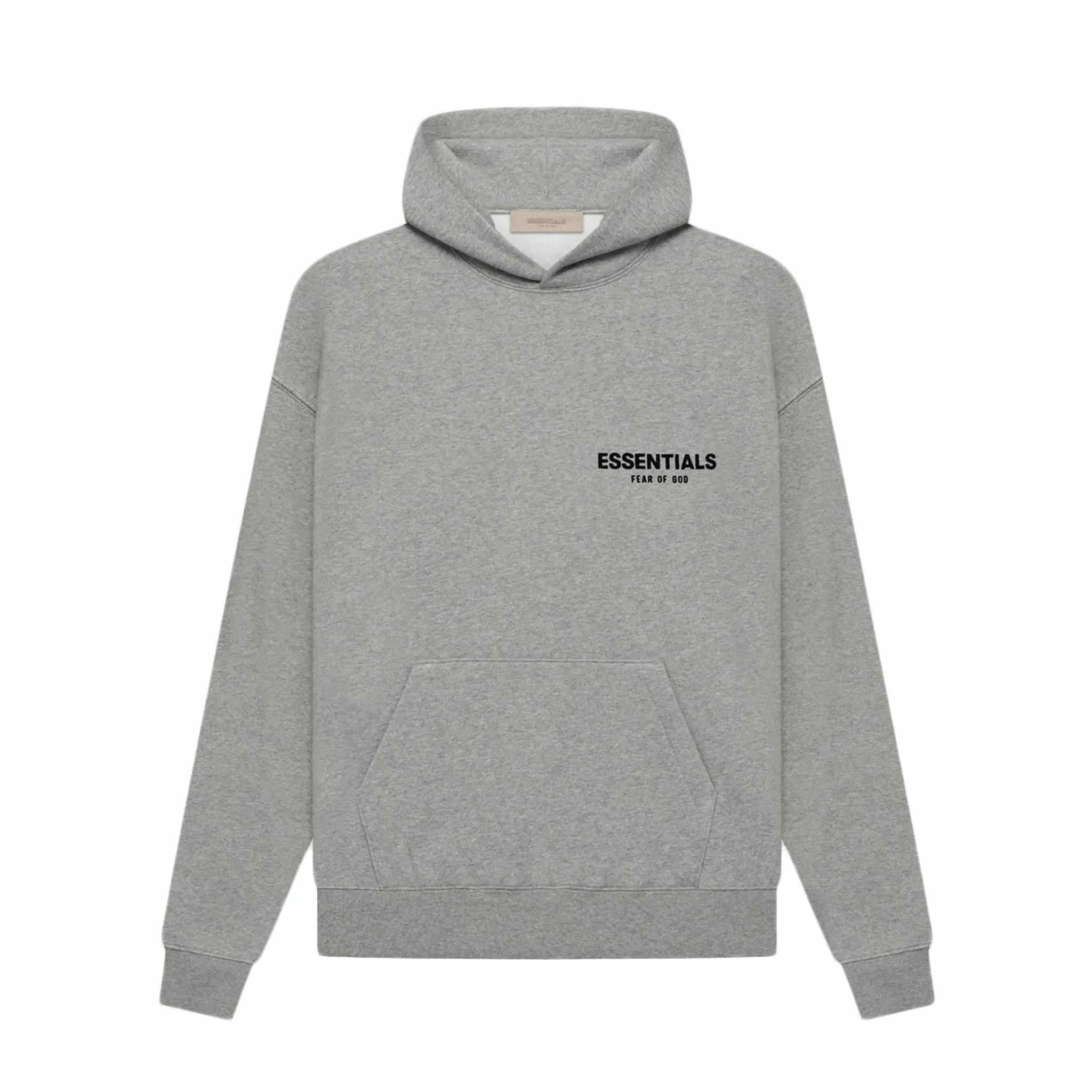 Fear Of God Essentials Hoodie SS22 - Dark Oatmeal Heather