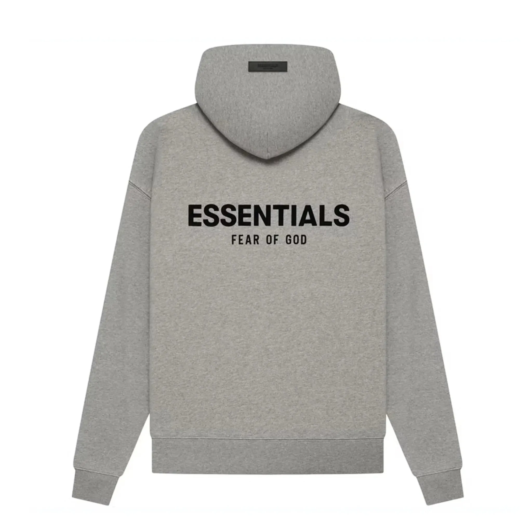 Fear Of God Essentials Hoodie SS22 - Dark Oatmeal Heather