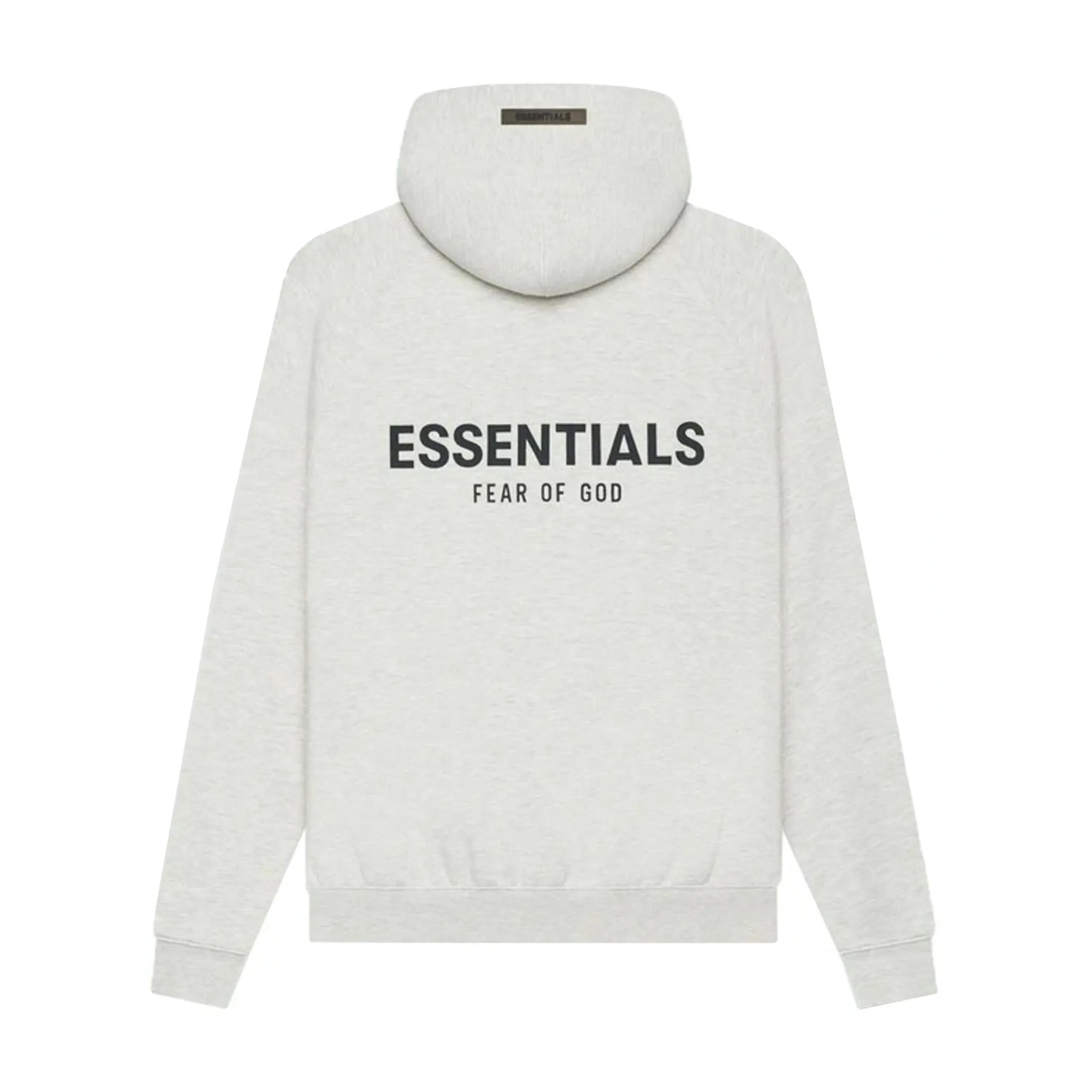 Fear Of God Essentials Hoodie SS22 - Light Oatmeal Heather