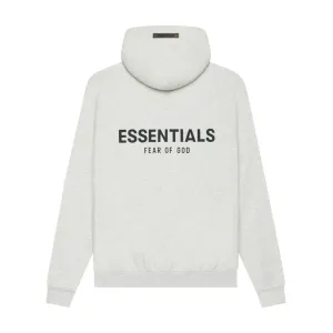 Fear Of God Essentials Hoodie SS22 - Light Oatmeal Heather