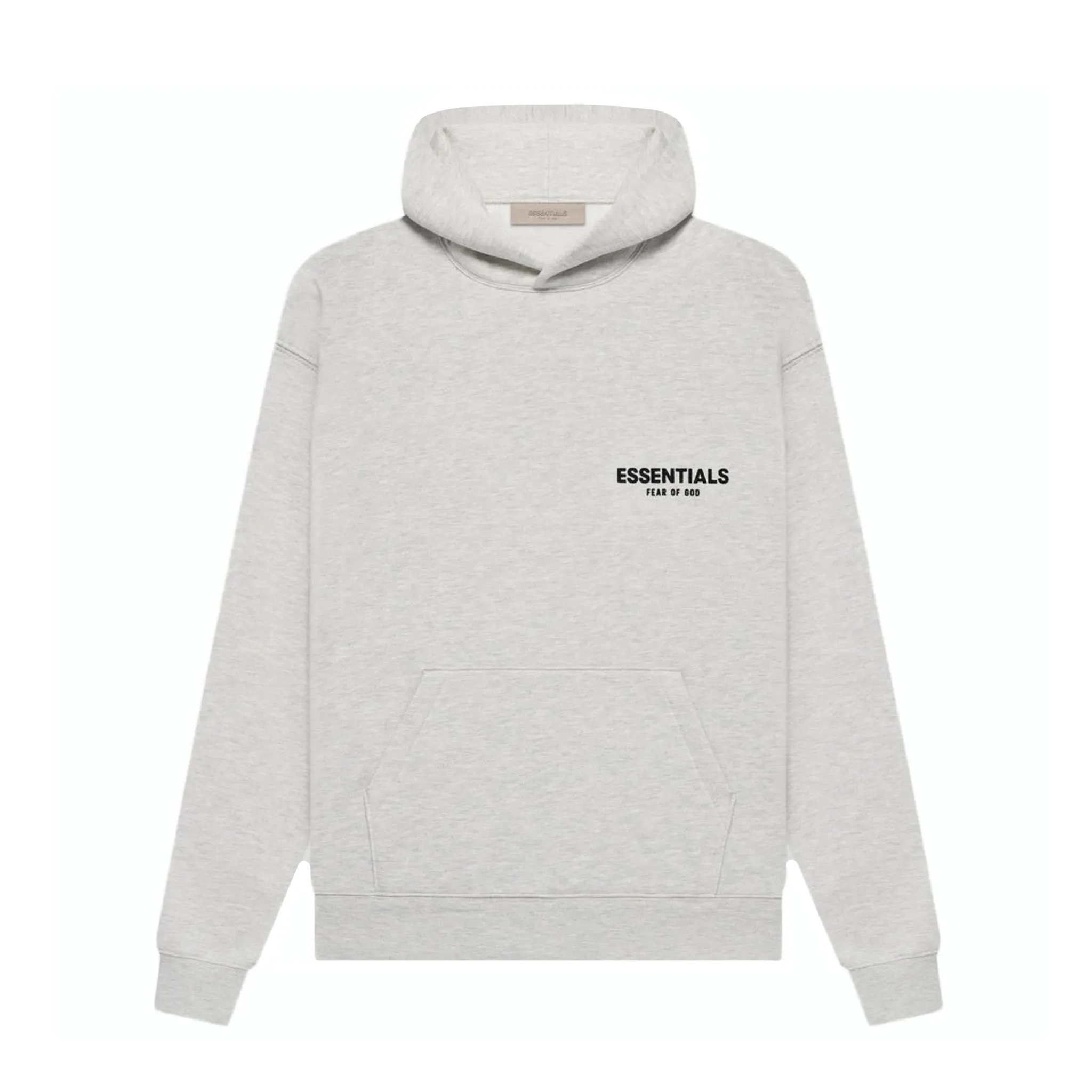 Fear Of God Essentials Hoodie SS22 - Light Oatmeal Heather