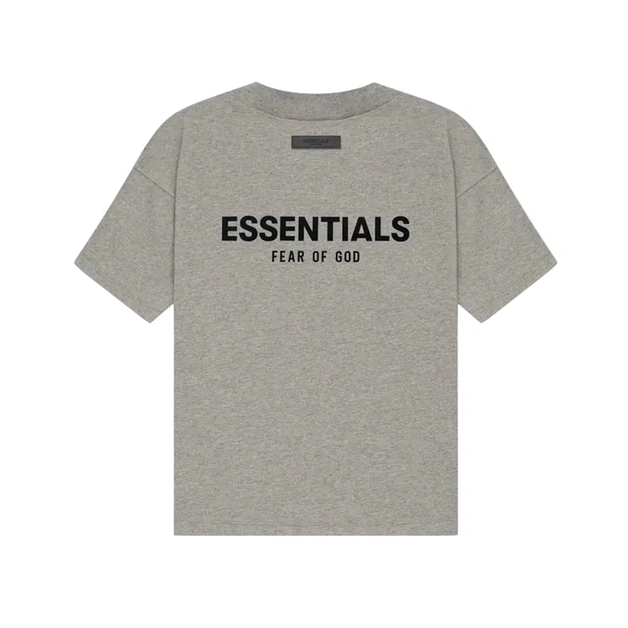 Fear Of God Essentials Tee SS22 - Dark Oatmeal Heather