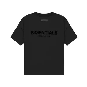 Fear Of God Essentials Tee SS22 - Stretch Limo Black