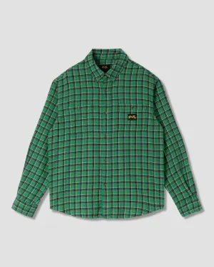 Flannel Shirt (Summer Green Plaid)