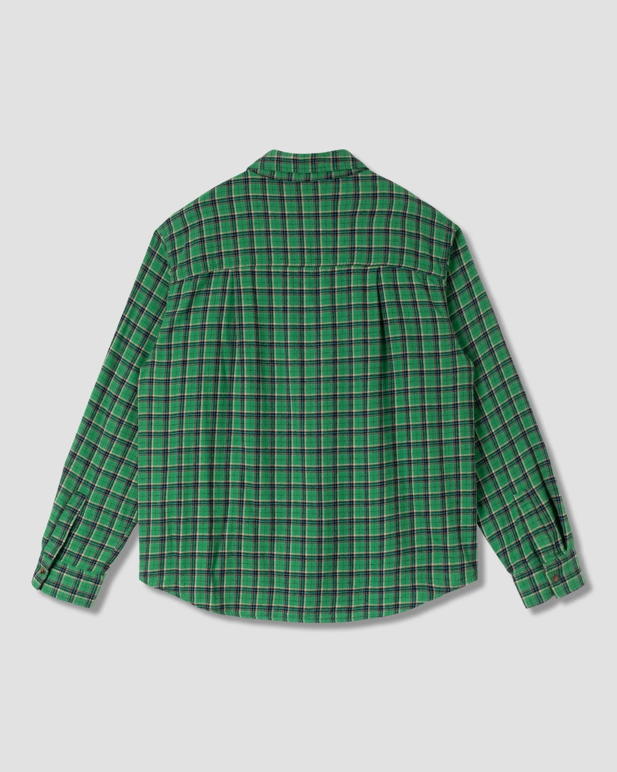 Flannel Shirt (Summer Green Plaid)