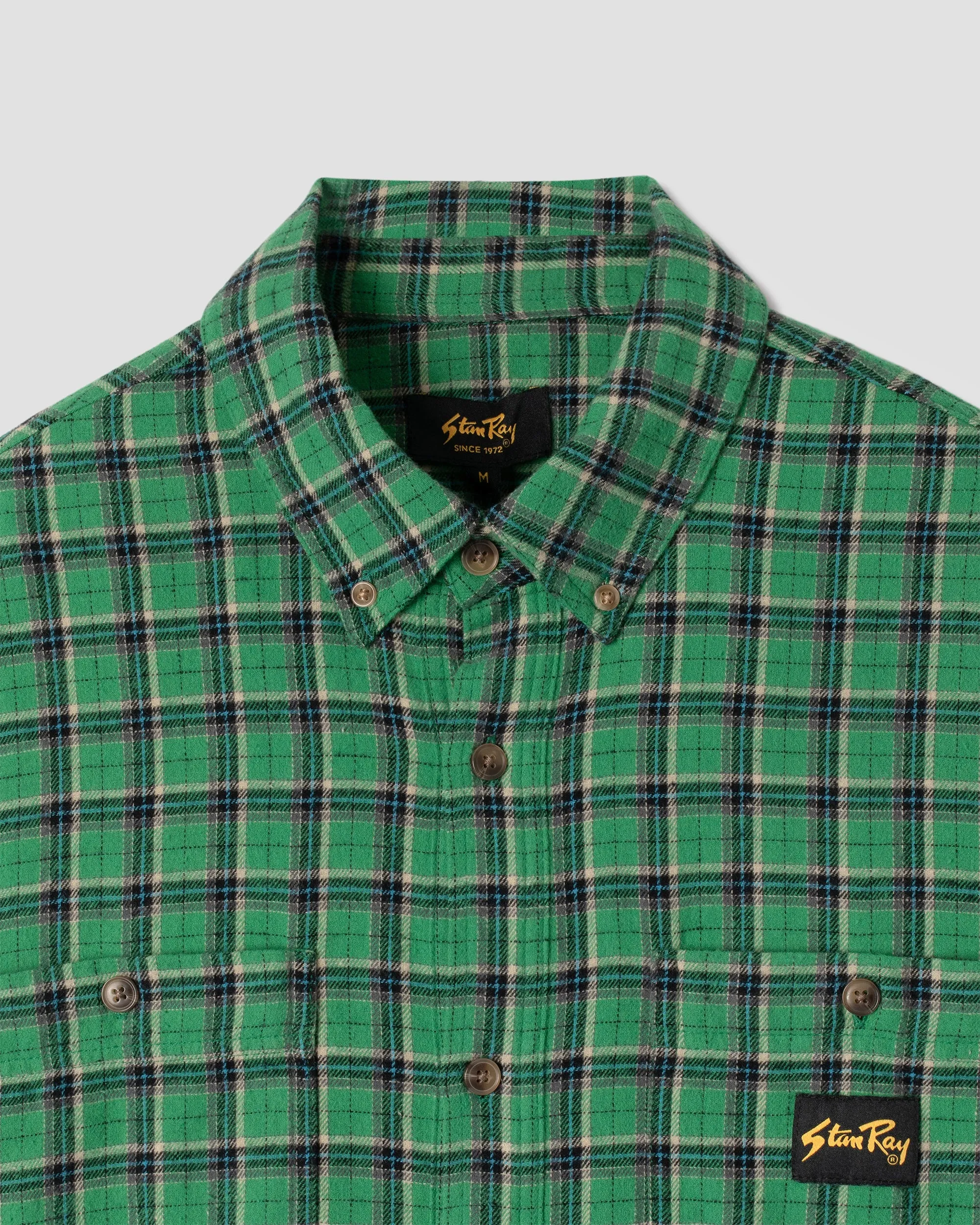 Flannel Shirt (Summer Green Plaid)