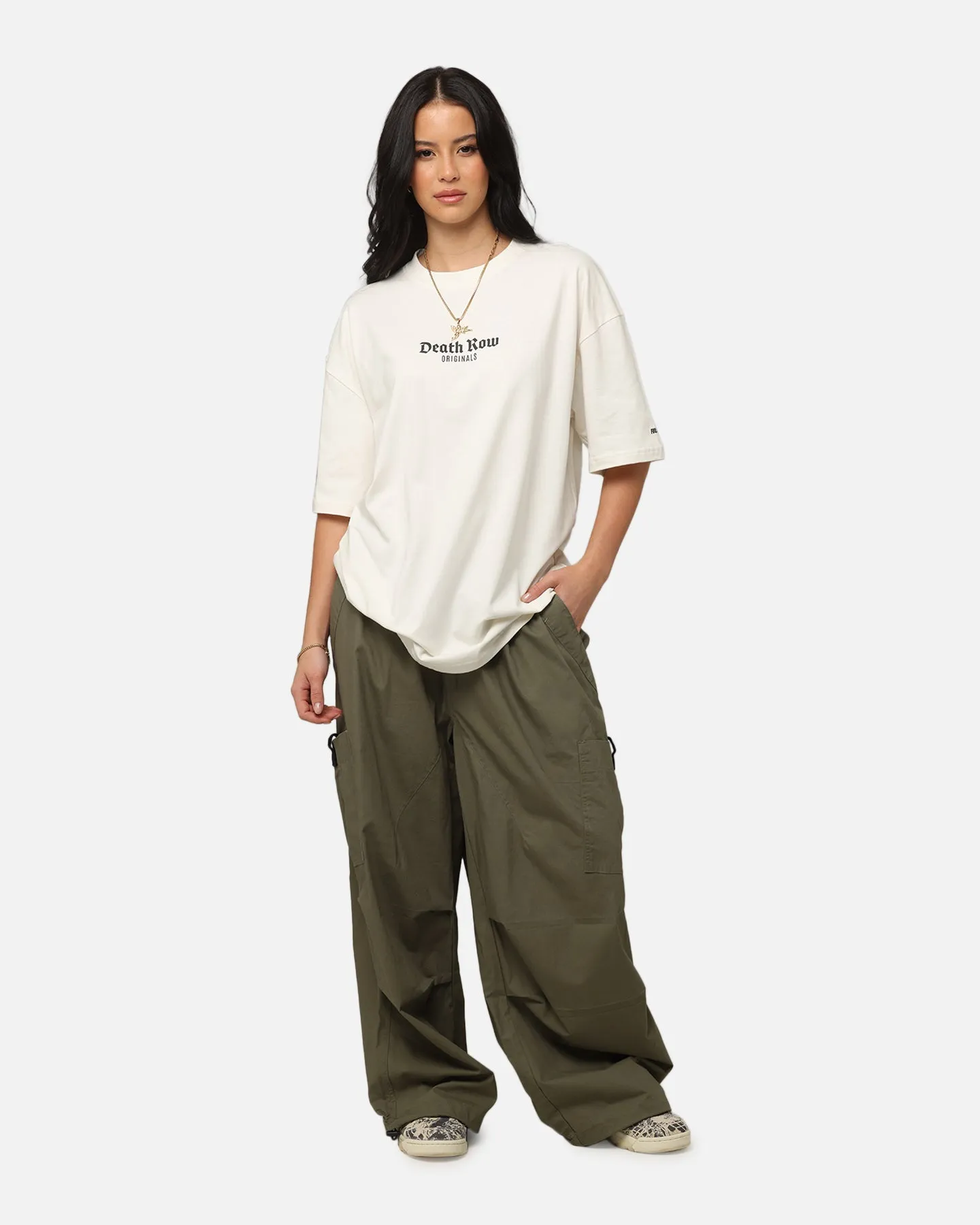 Full Send Full Death T-Shirt Off White