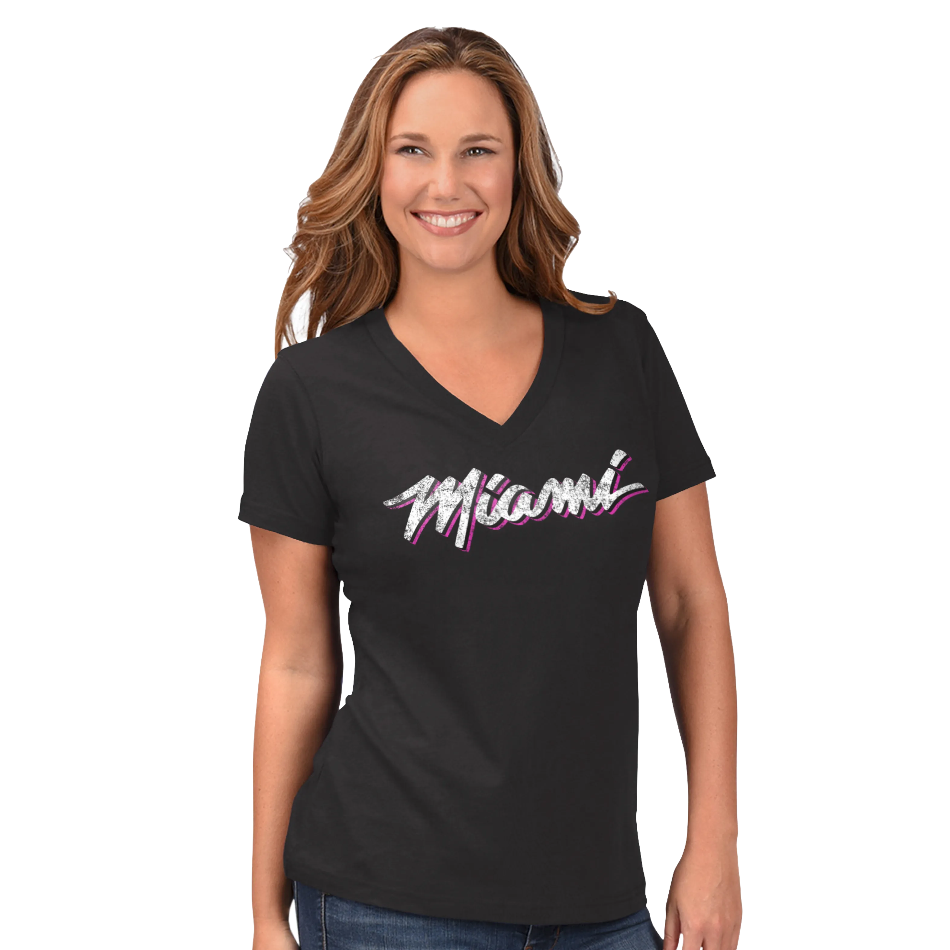 G-III Vice Wave Ladies Powerplay V-Neck