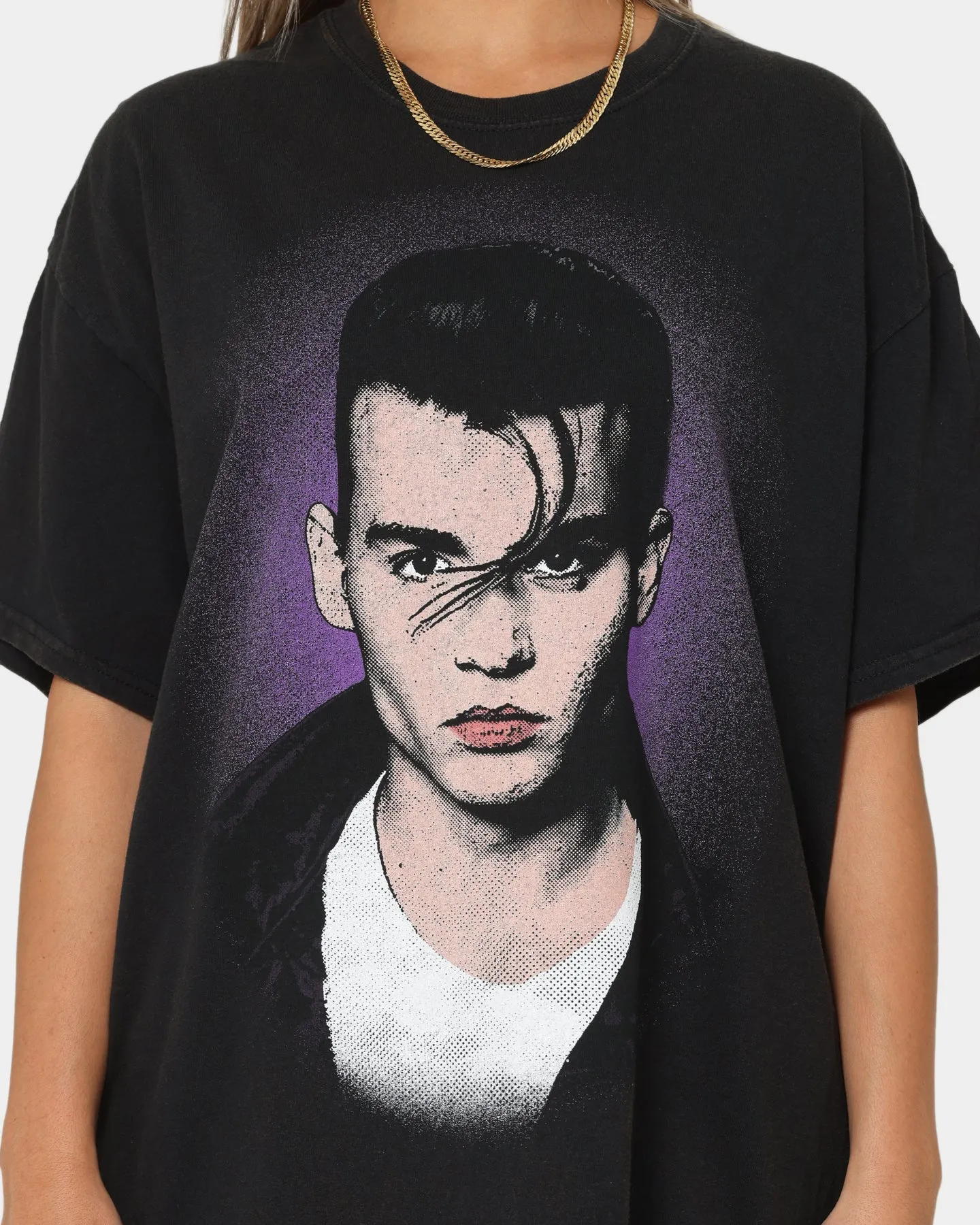 Goat Crew Cry Baby Vintage T-Shirt Black Wash