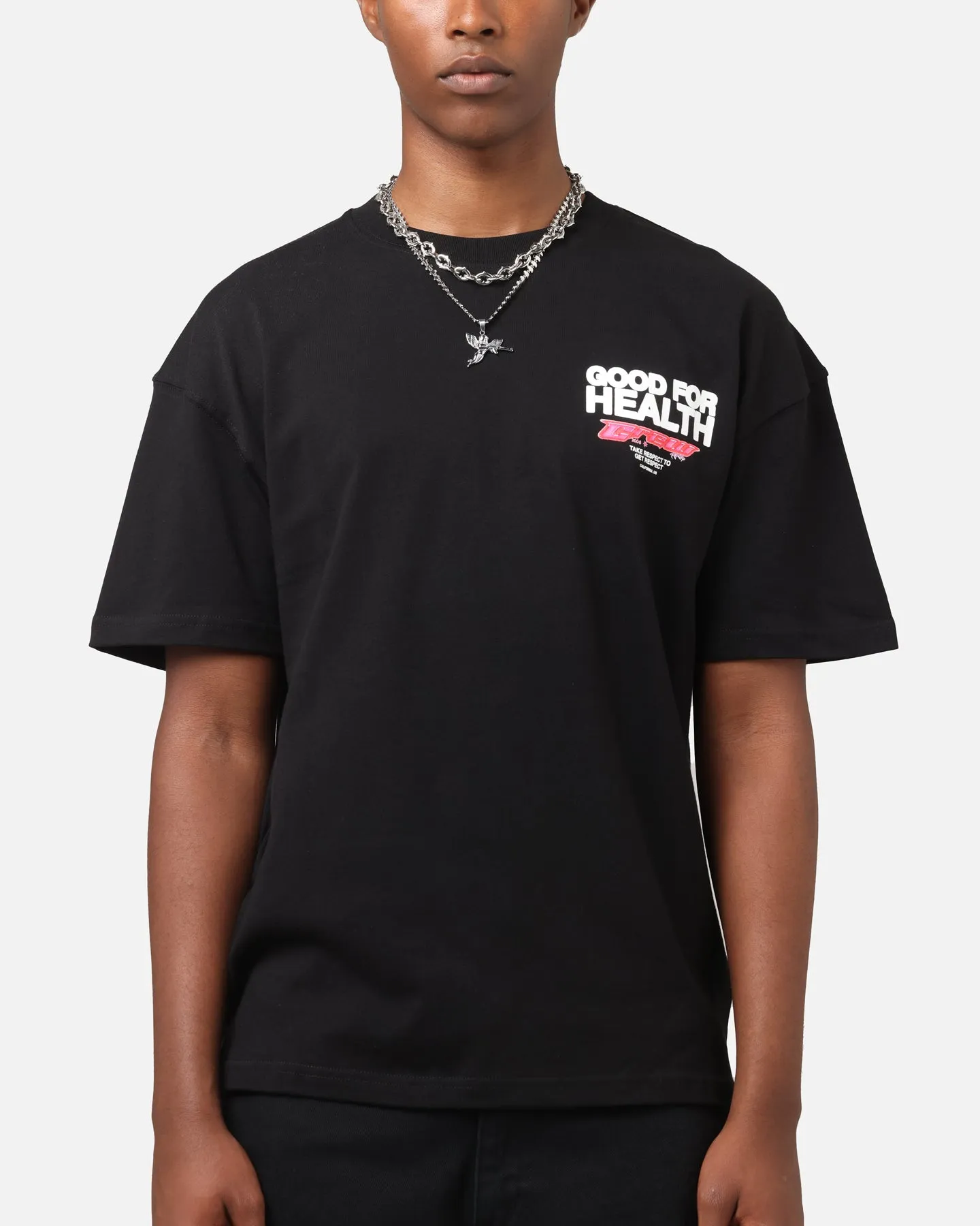 Goat Crew Good 4 Health T-Shirt Black