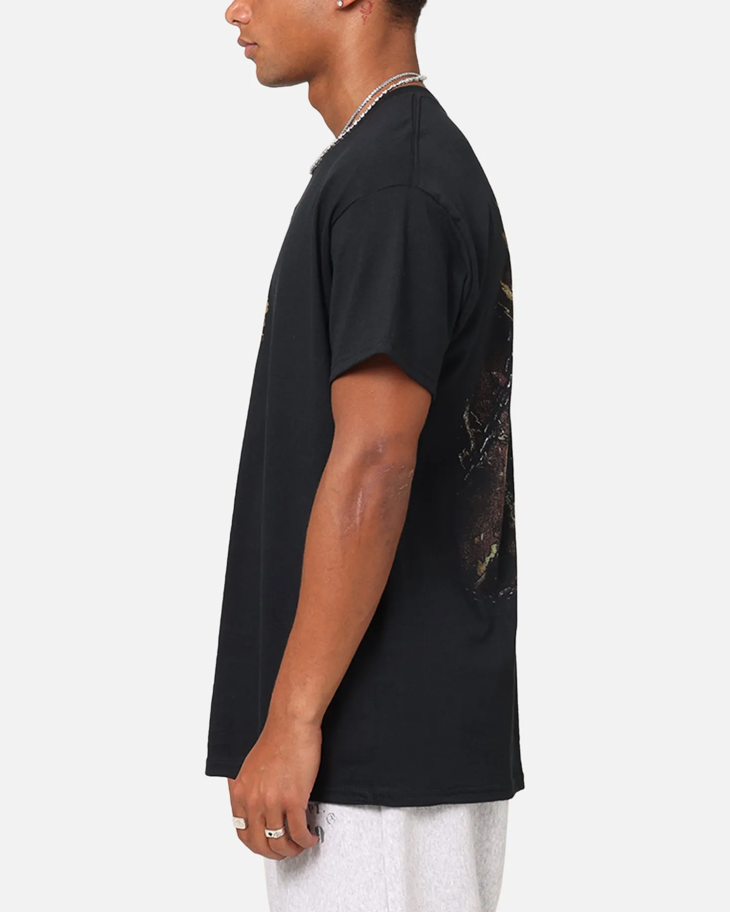 Goat Crew Marvel Ghost Rider Fire T-Shirt Black