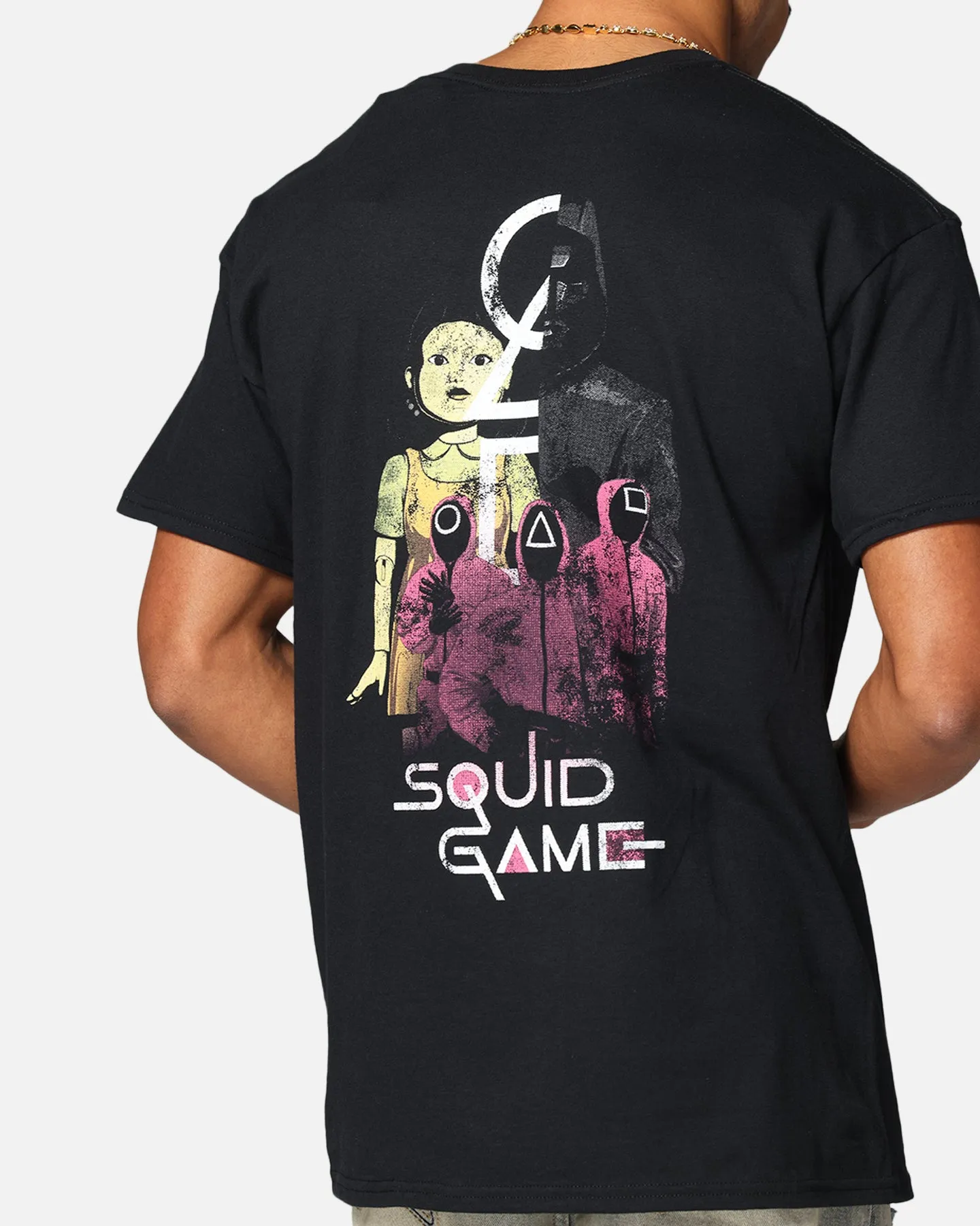 Goat Crew X Squid Game Front Man Vintage T-Shirt Black