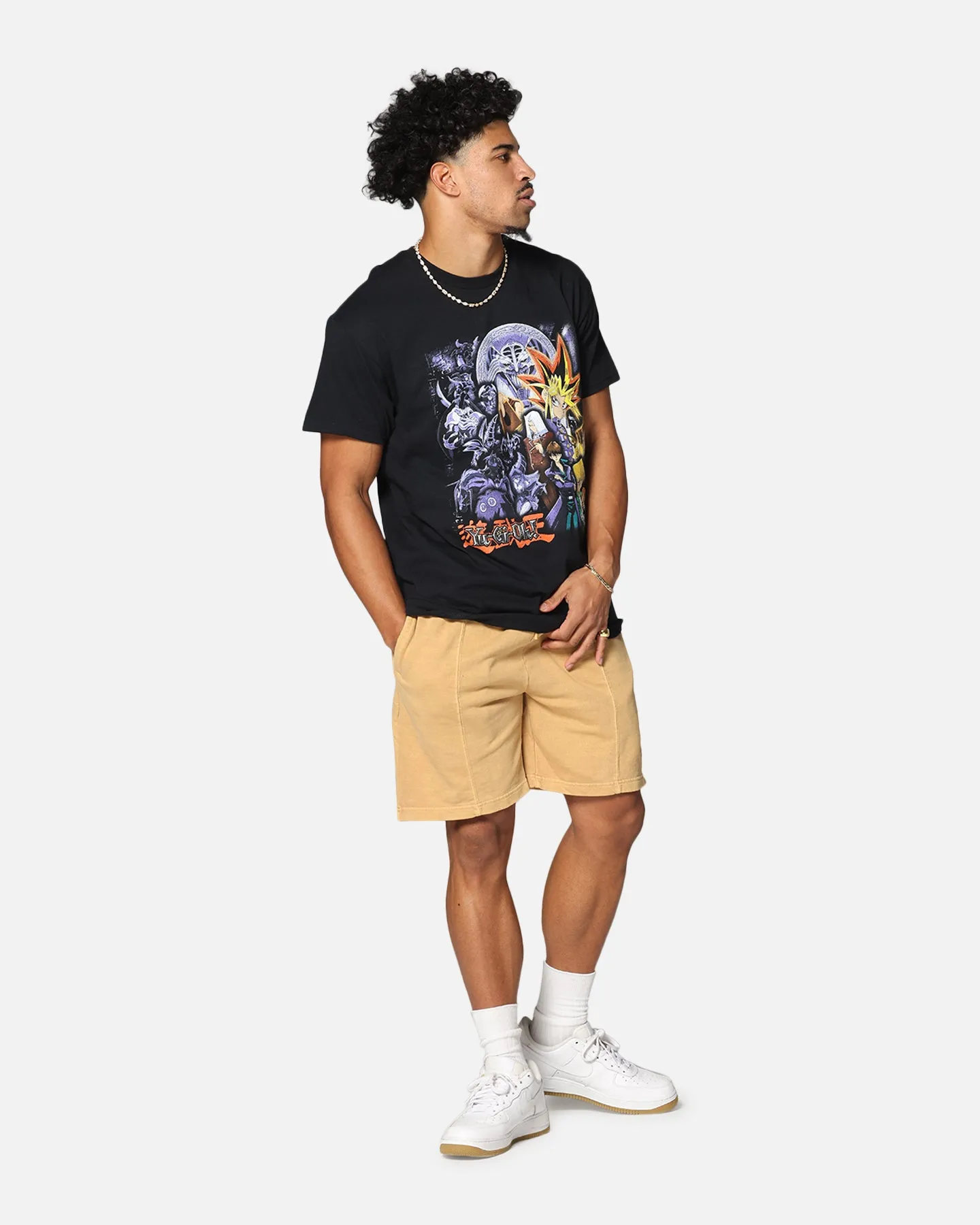 Goat Crew X Yu-Gi-Oh! Yami Yugi T-Shirt Black