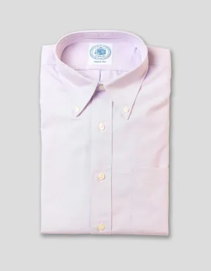 HELIOTROPE OXFORD DRESS SHIRT