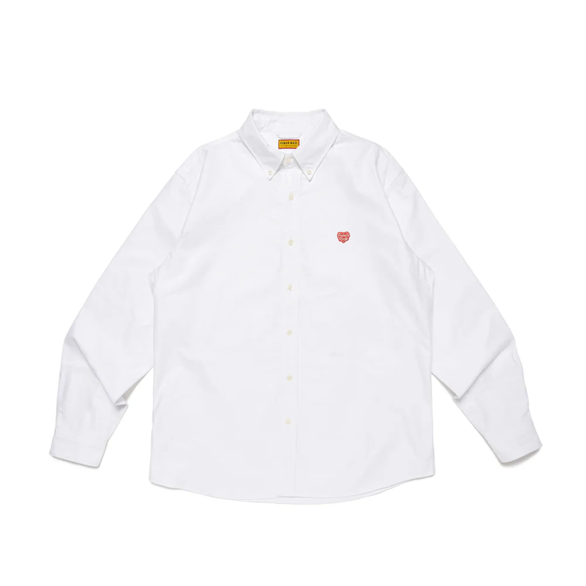 Human Made Oxford BD Shirt White HM29SH010W